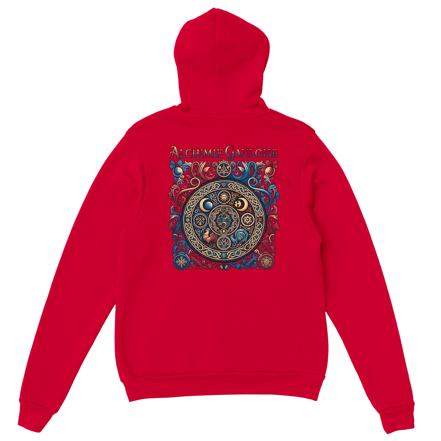 Sweat à capuche homme Alchimie Gauloise – Hoodie premium en coton mélangé