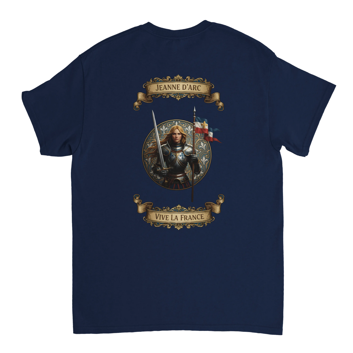 T-shirt Femme Jeanne d'Arc - Symbole Iconique en Coton Premium