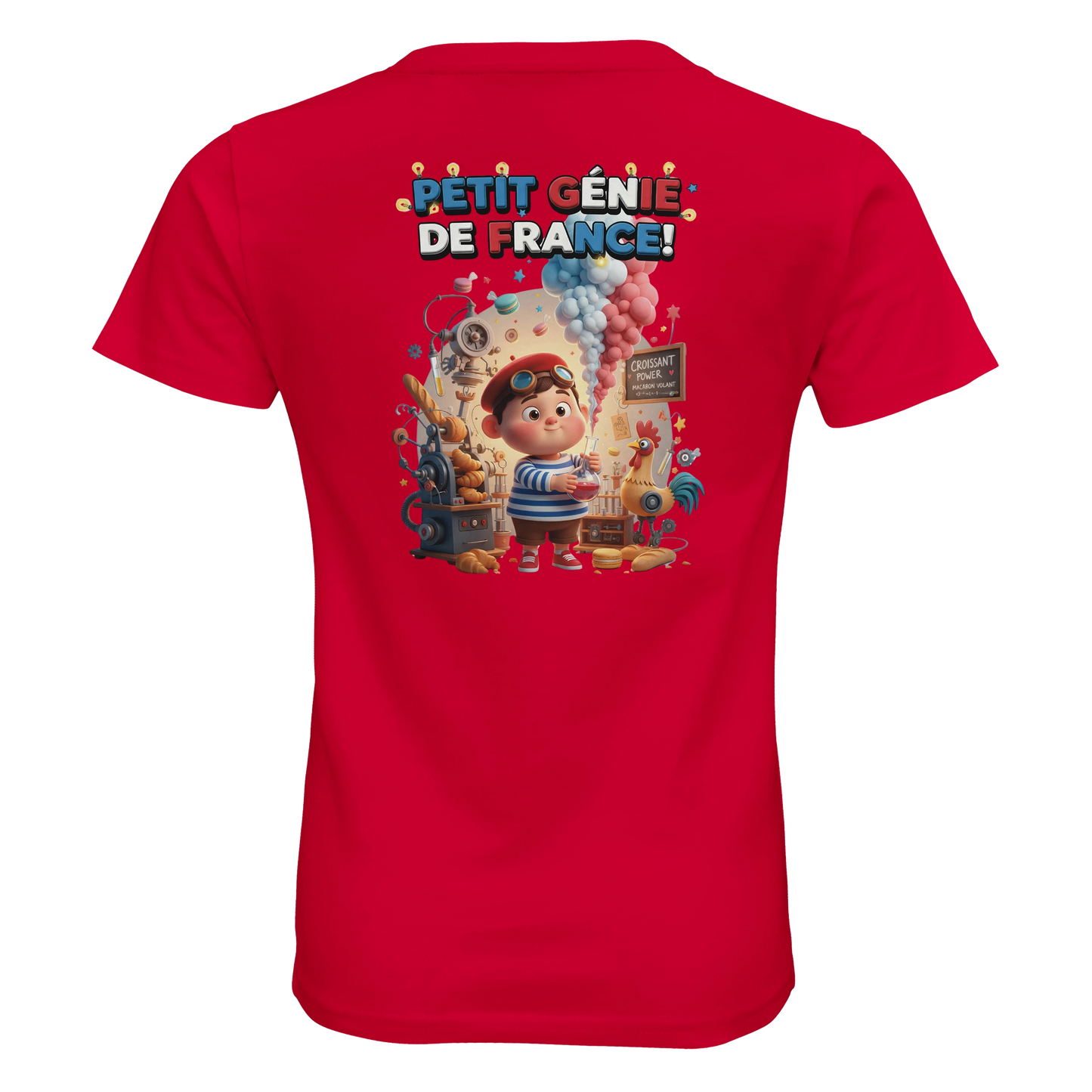 T-shirt Enfant Petit Génie - 100% Coton Bio - Confort et Qualité