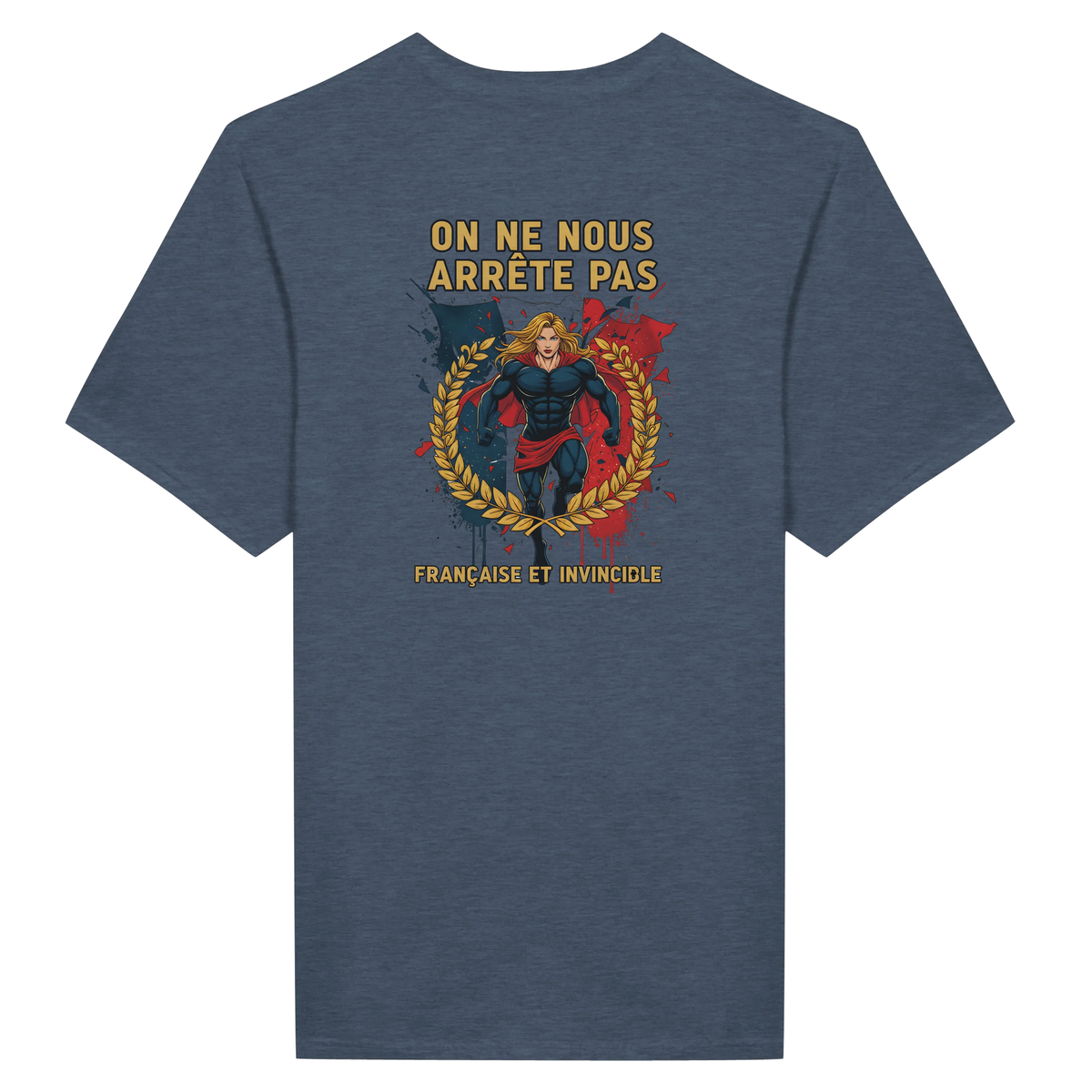 T-shirt Femme 'On ne nous arrête pas' – Coton Doux Premium