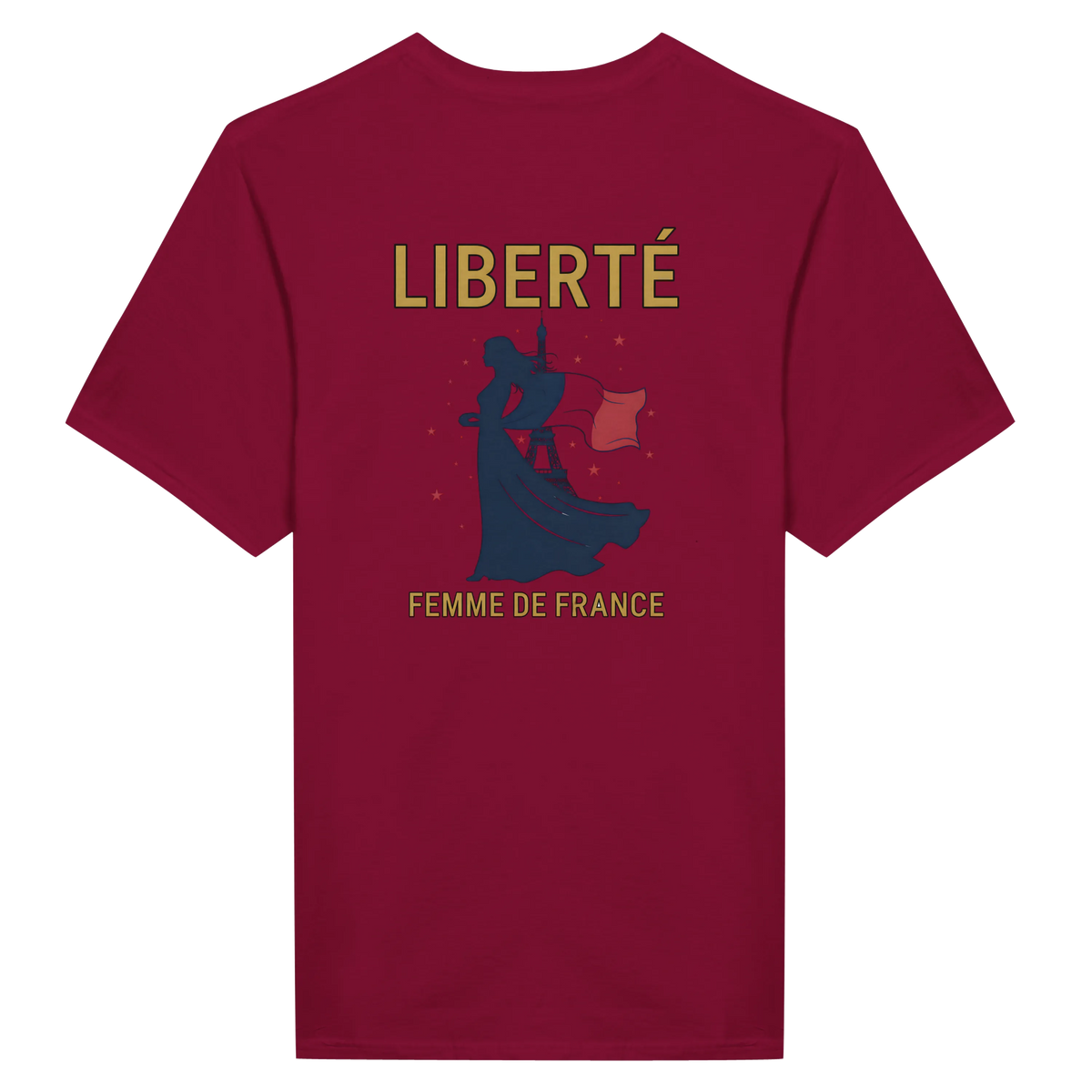 T-shirt Femme Liberté Classique – Col Ras du Cou Gildan 64000