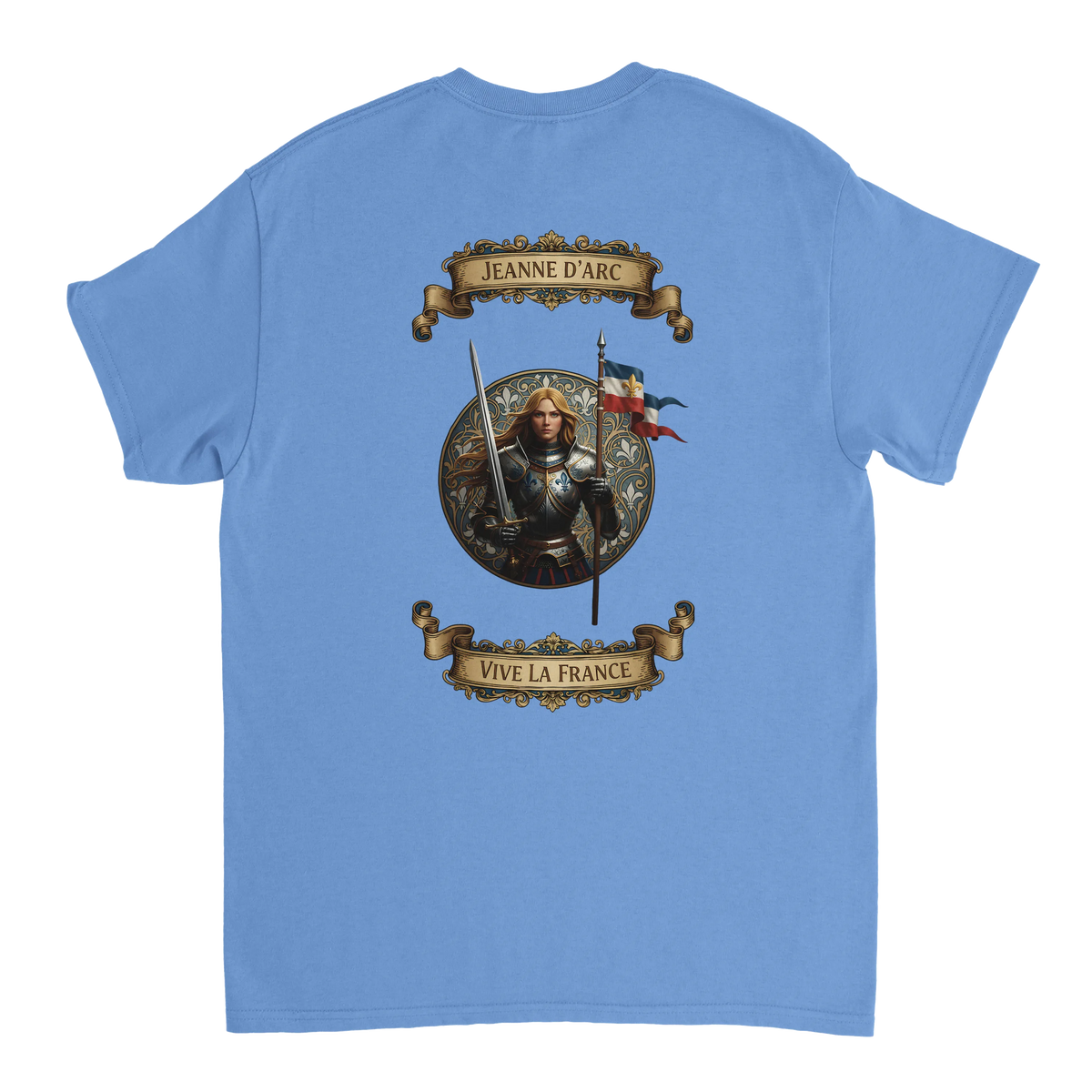 T-shirt Femme Jeanne d'Arc - Symbole Iconique en Coton Premium