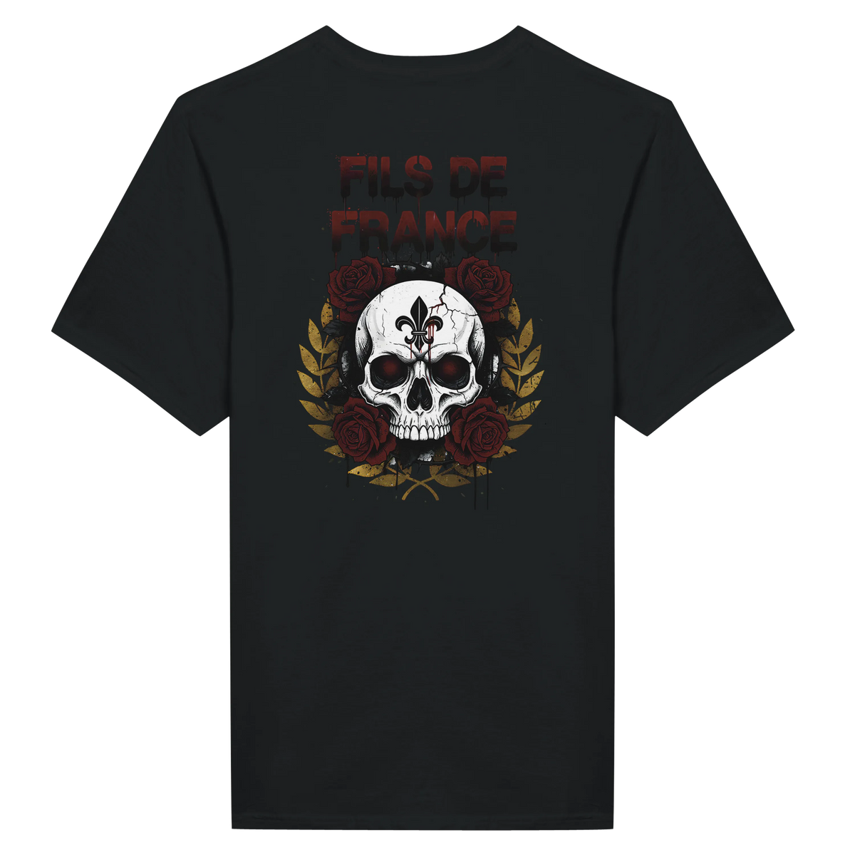 T-Shirt Homme Fils de France - Premium Coton Doux Impression Haute Définition