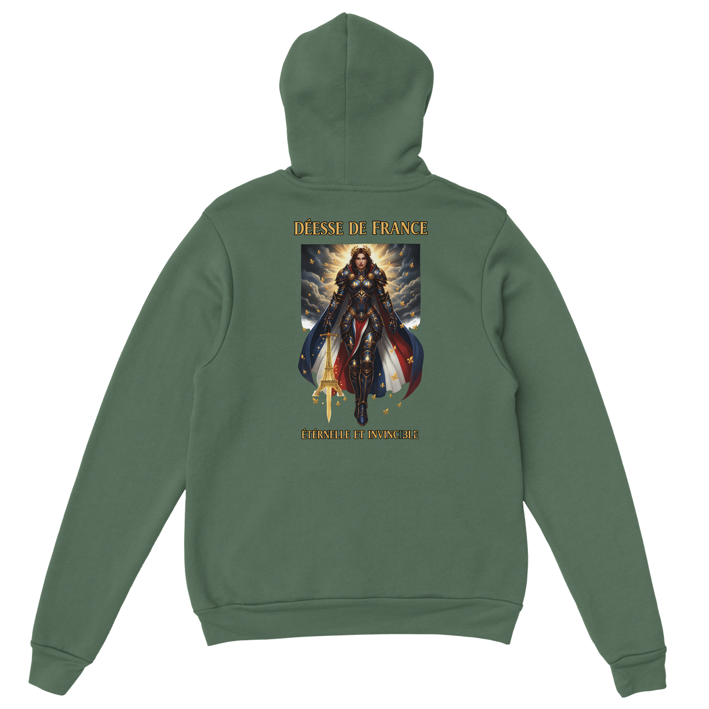 Sweat à Capuche déesse de France Douillet à Motif Unique – Confort et Style