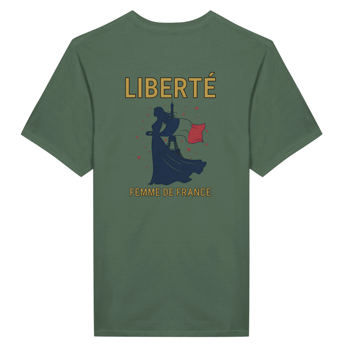 T-shirt Femme Liberté Classique – Col Ras du Cou Gildan 64000