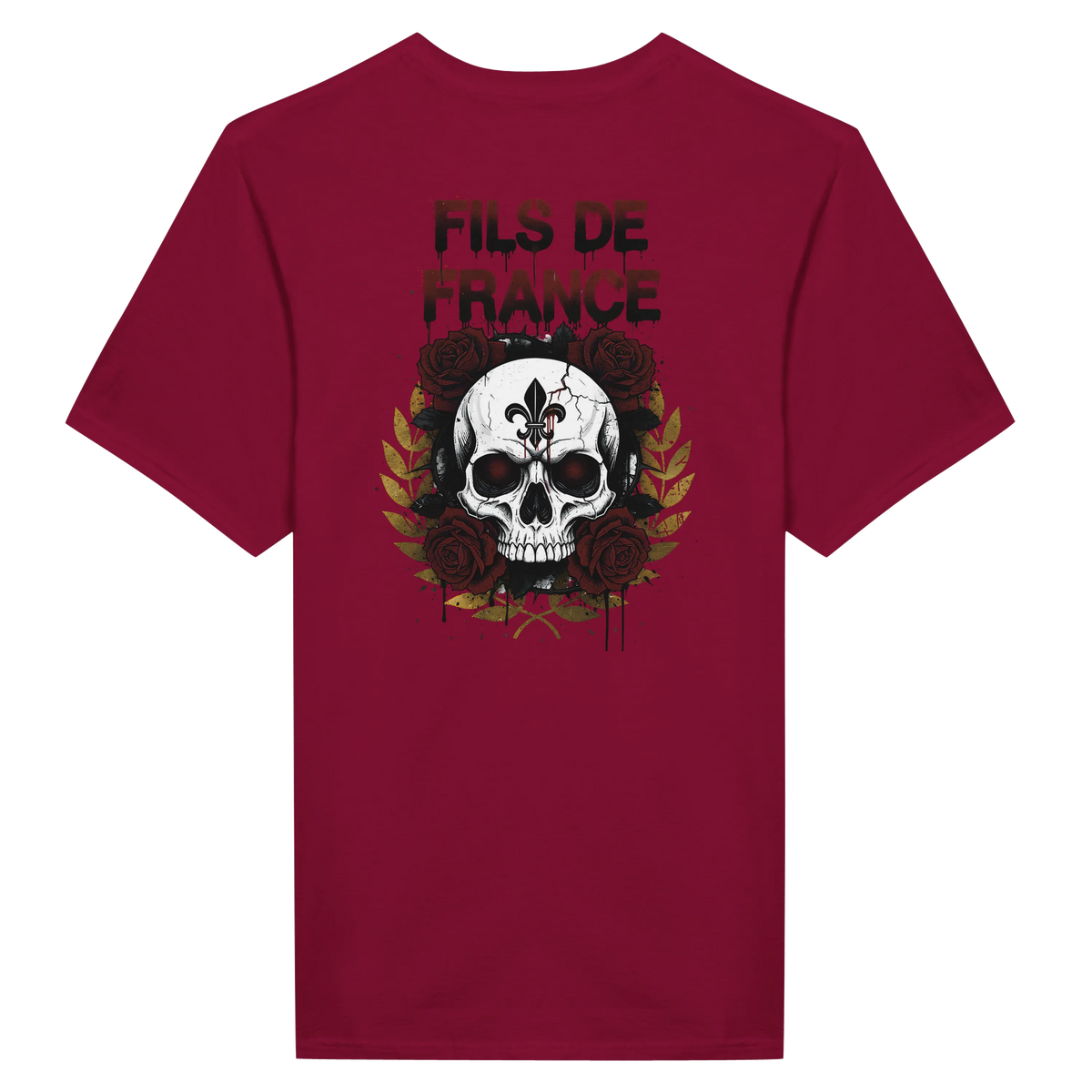 T-Shirt Homme Fils de France - Premium Coton Doux Impression Haute Définition
