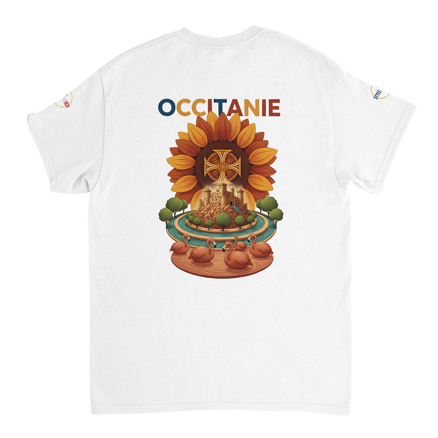 T-shirt Unisexe Occitanie – Coton Épais Premium