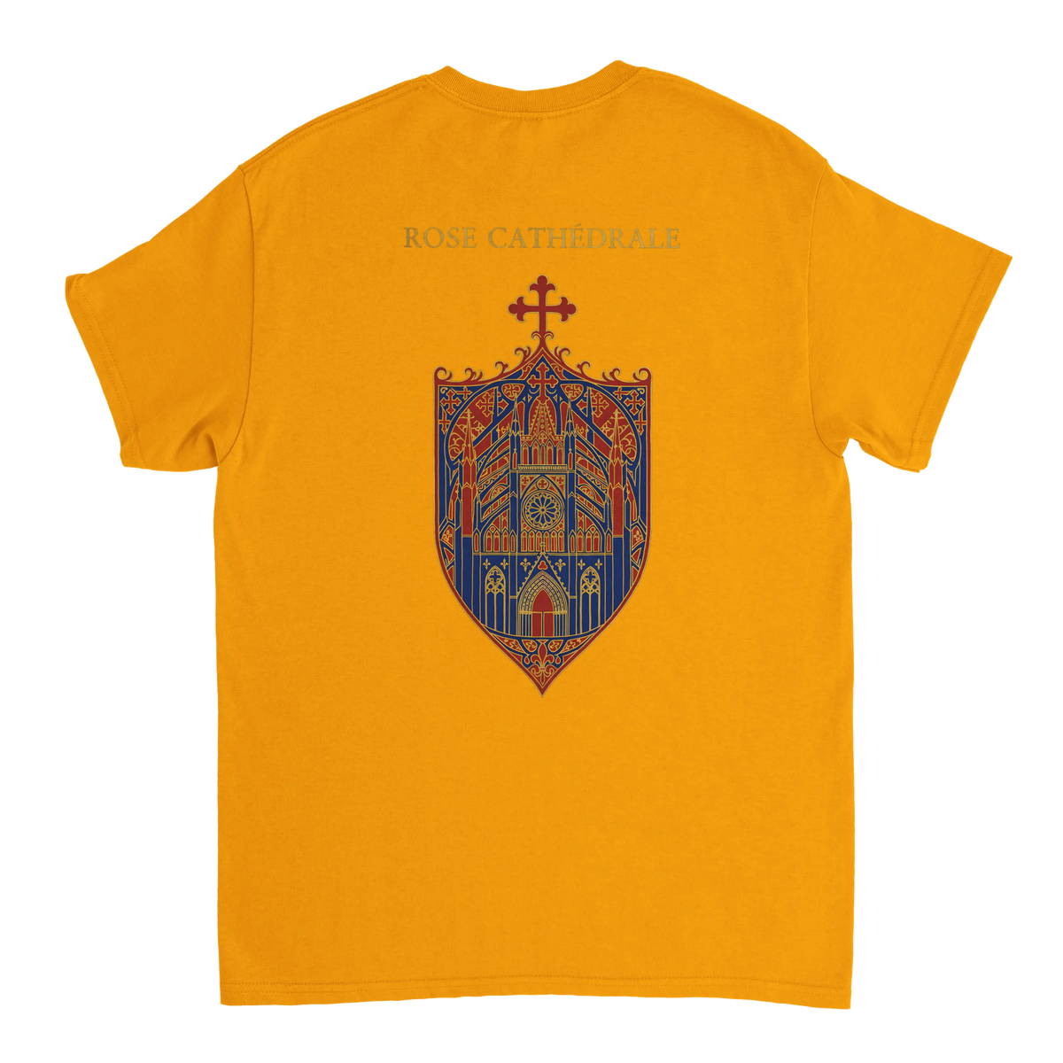 T-Shirt Femme Rose Cathédrale | Gildan 5000 Coton Épais