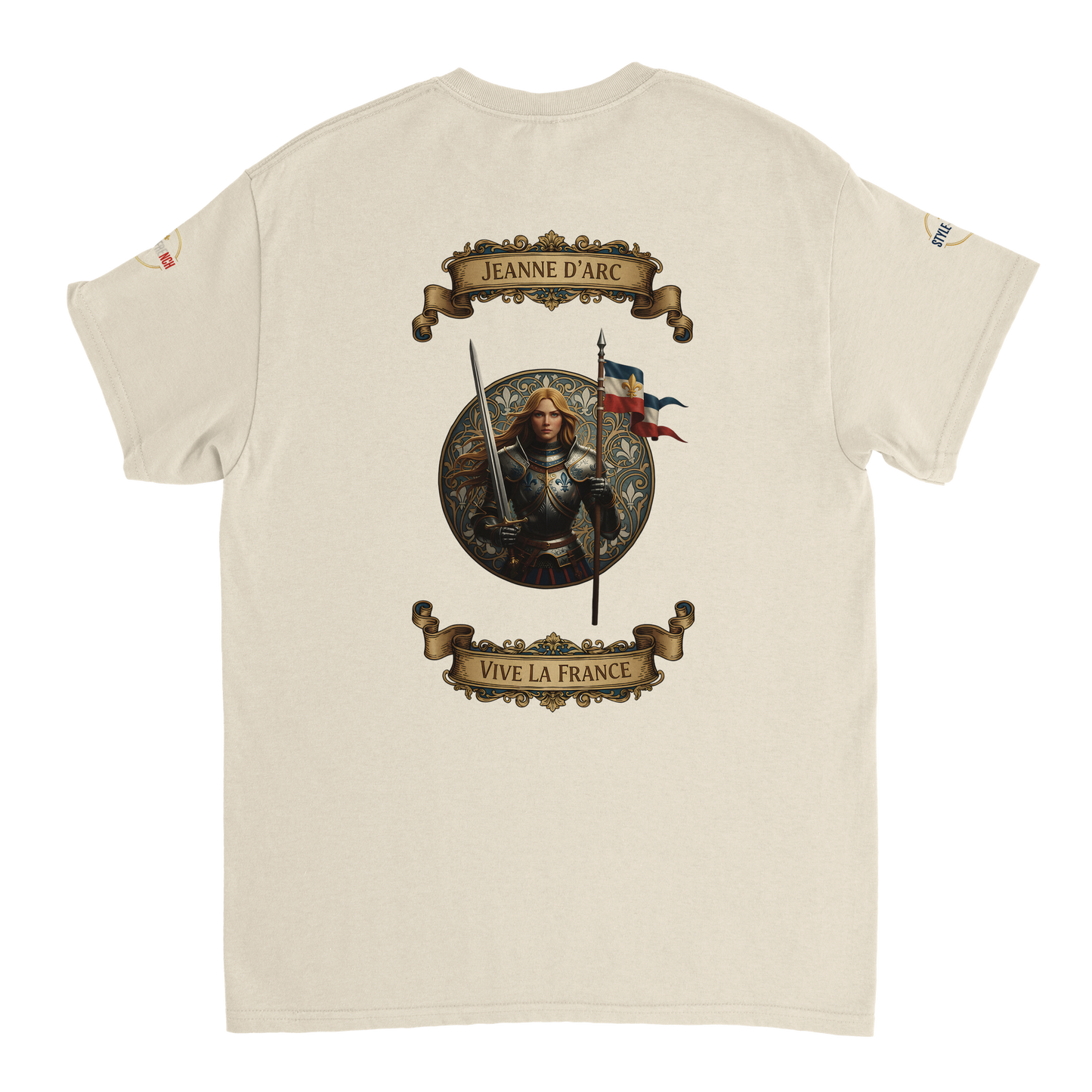 T-shirt Femme Jeanne d'Arc - Symbole Iconique en Coton Premium