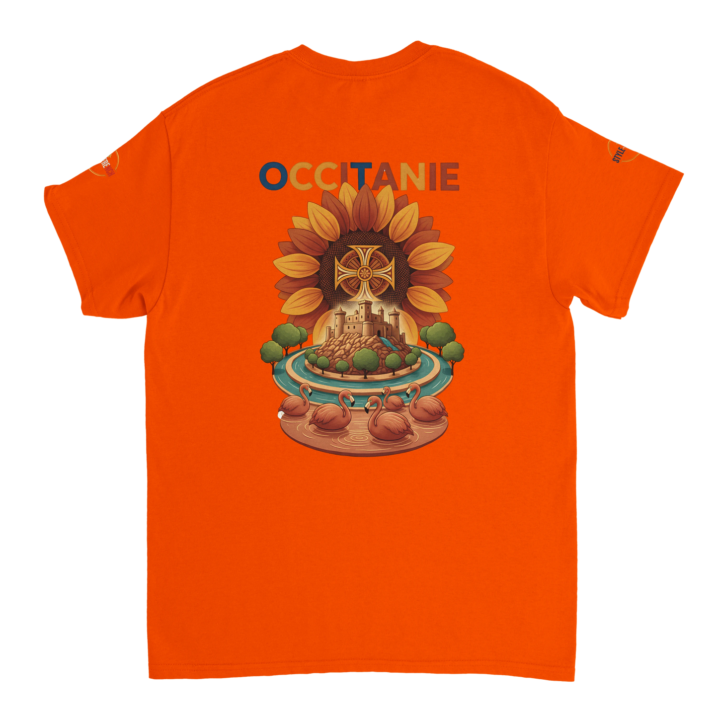 T-shirt Unisexe Occitanie – Coton Épais Premium