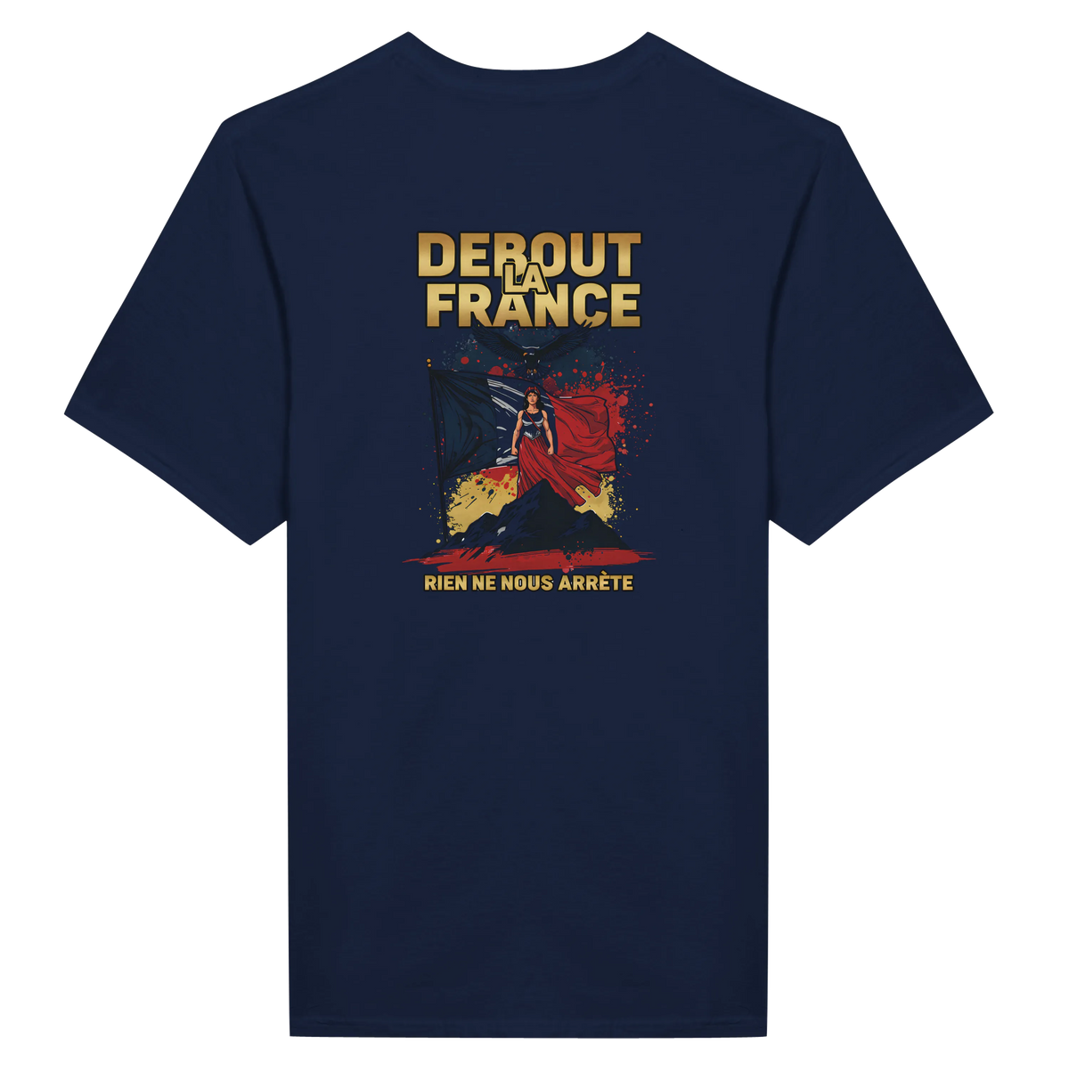 T-shirt Femme Debout la France – Coton Premium