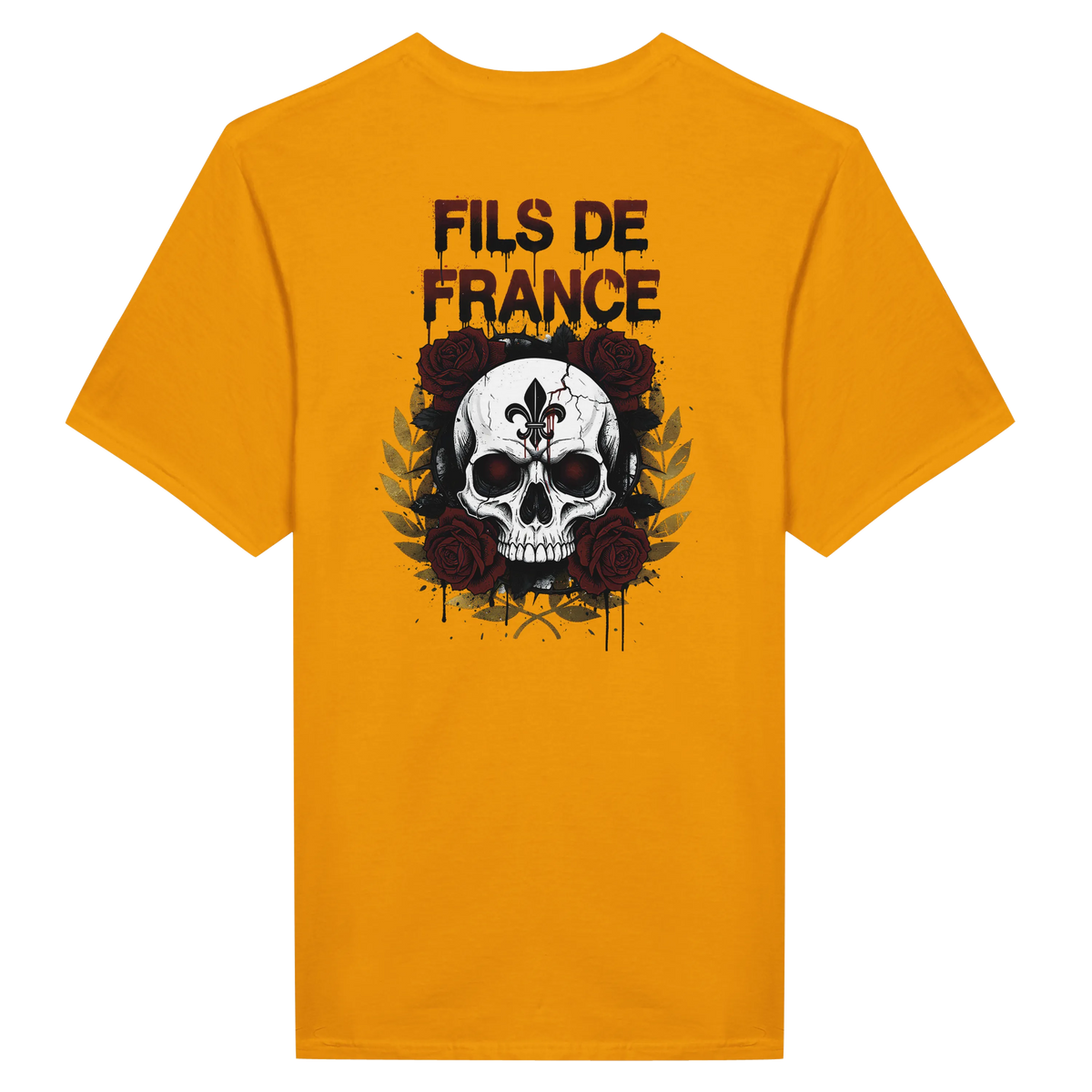 T-Shirt Homme Fils de France - Premium Coton Doux Impression Haute Définition