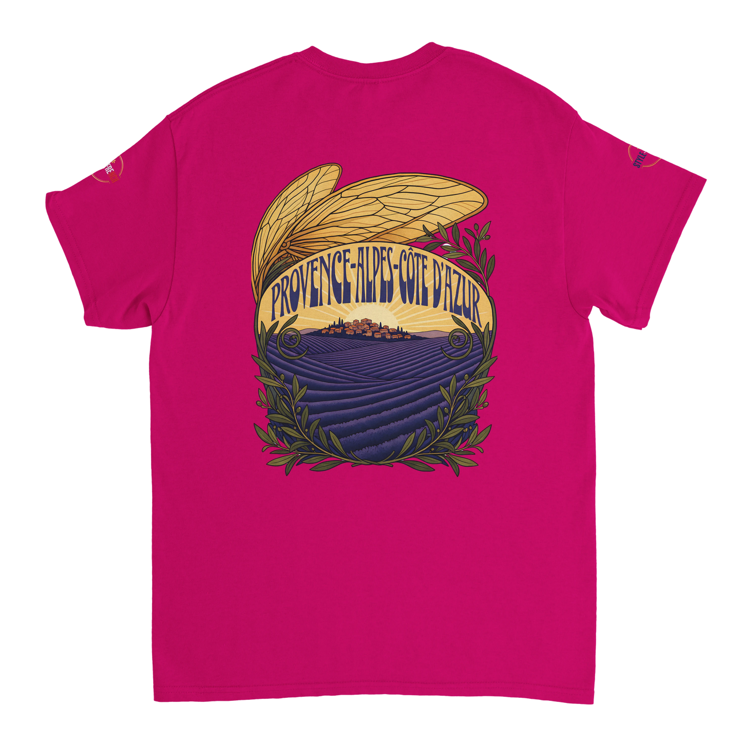T-Shirt Unisexe Provence-Alpes-Côte d'Azur – Coton Épais Premium