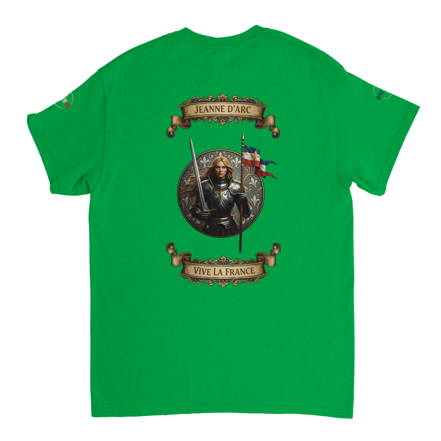 T-shirt Femme Jeanne d'Arc - Symbole Iconique en Coton Premium