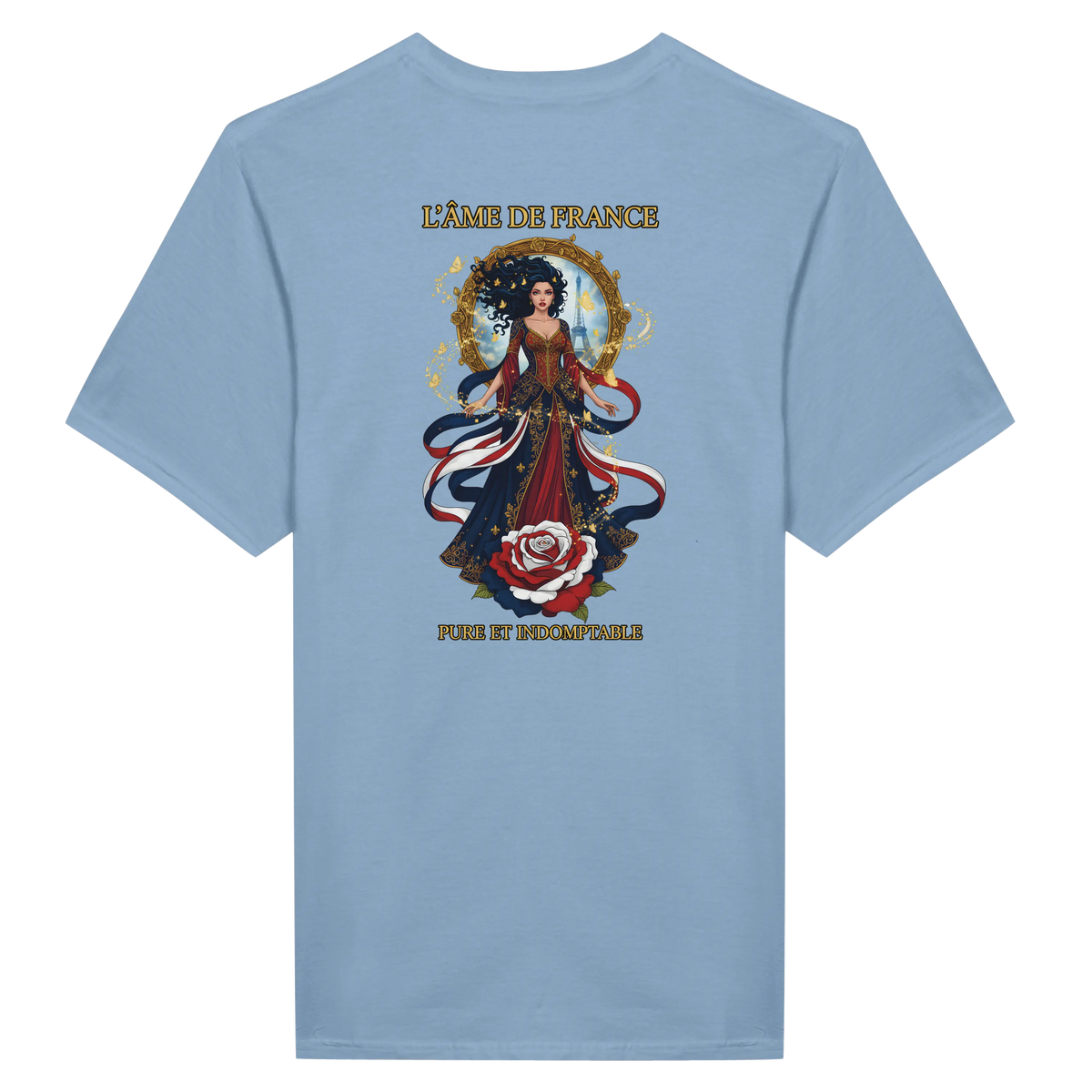 T-shirt  femme L'âme de France – Premium Cotton Tee with Classic French Design