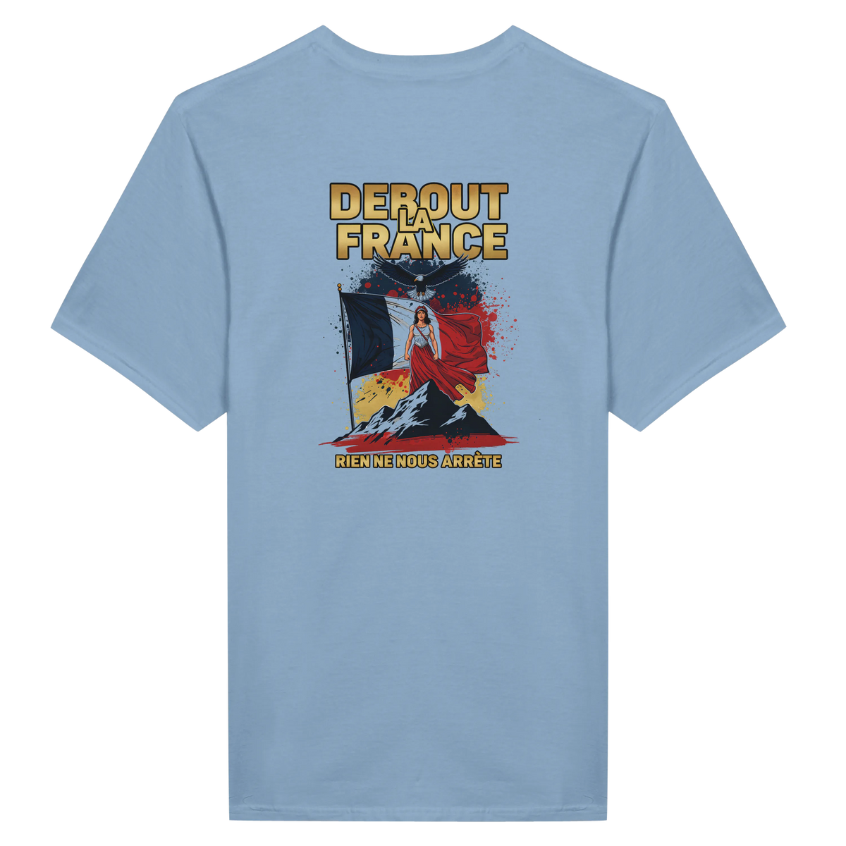 T-shirt Femme Debout la France – Coton Premium