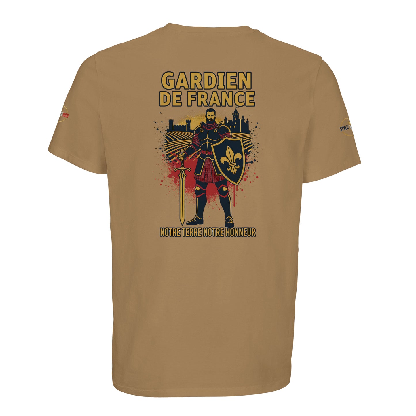 T-shirt Gardien de France pour Homme - Coton Bio Premium