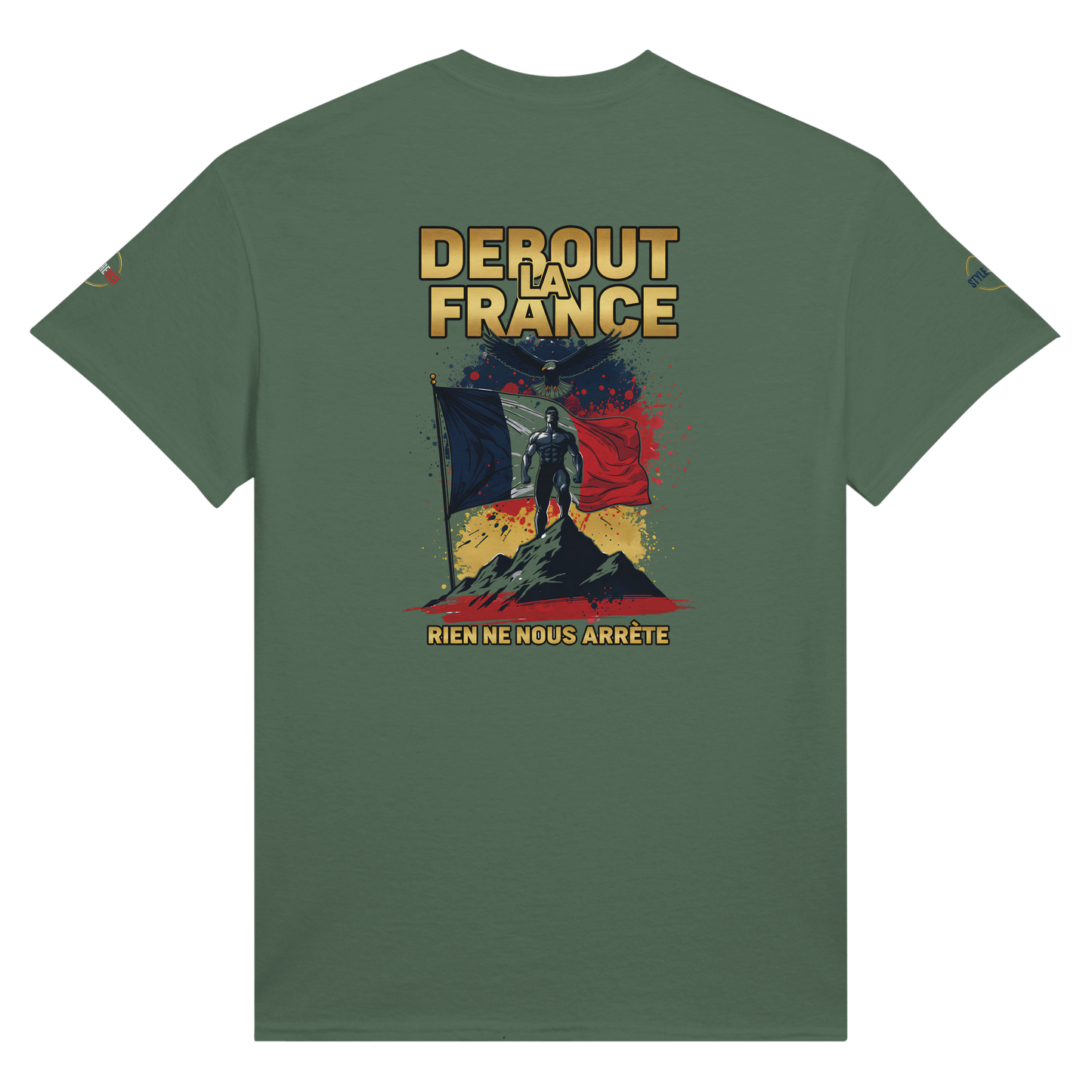 T-shirt Debout la France –  en Coton Premium