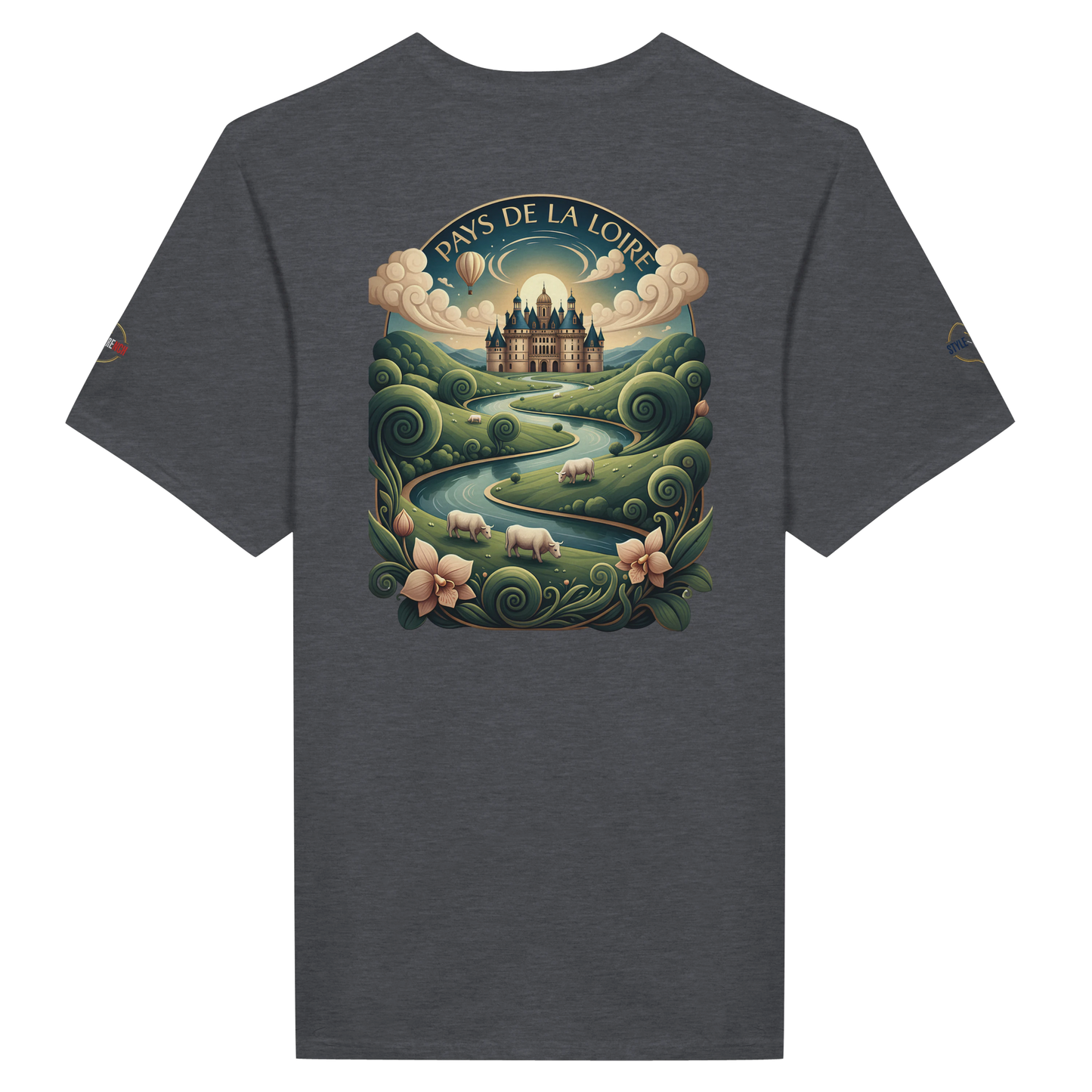 T-shirt Unisexe Pays de la Loire – Design Régional Premium