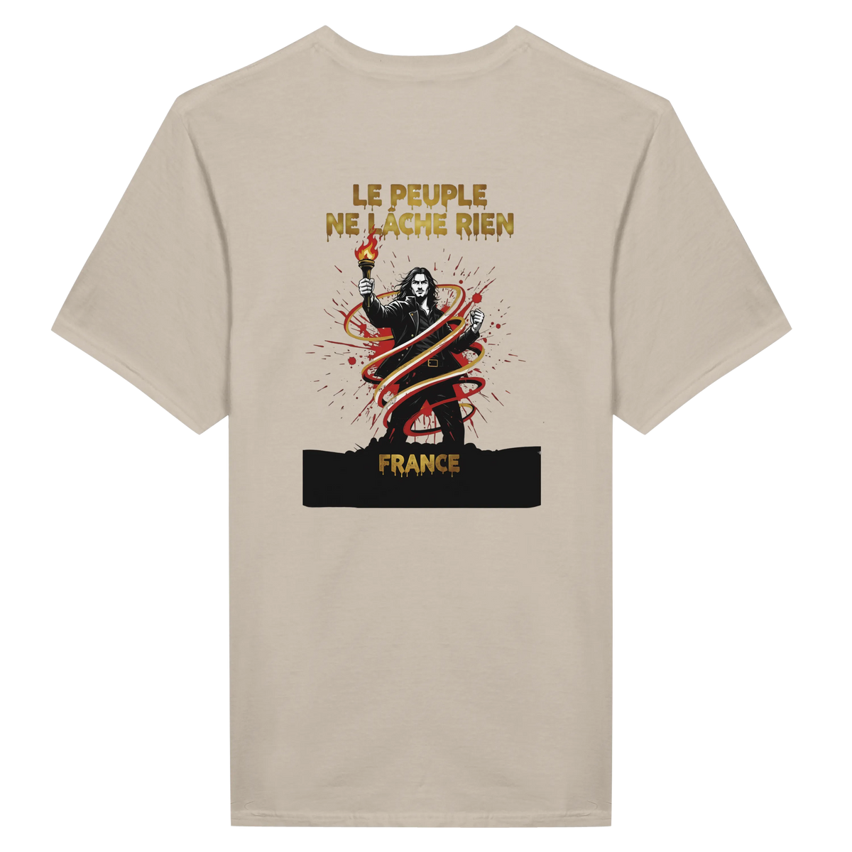 T-shirt Le Peuple Ne Lâche Rien – T-shirt Activiste Premium
