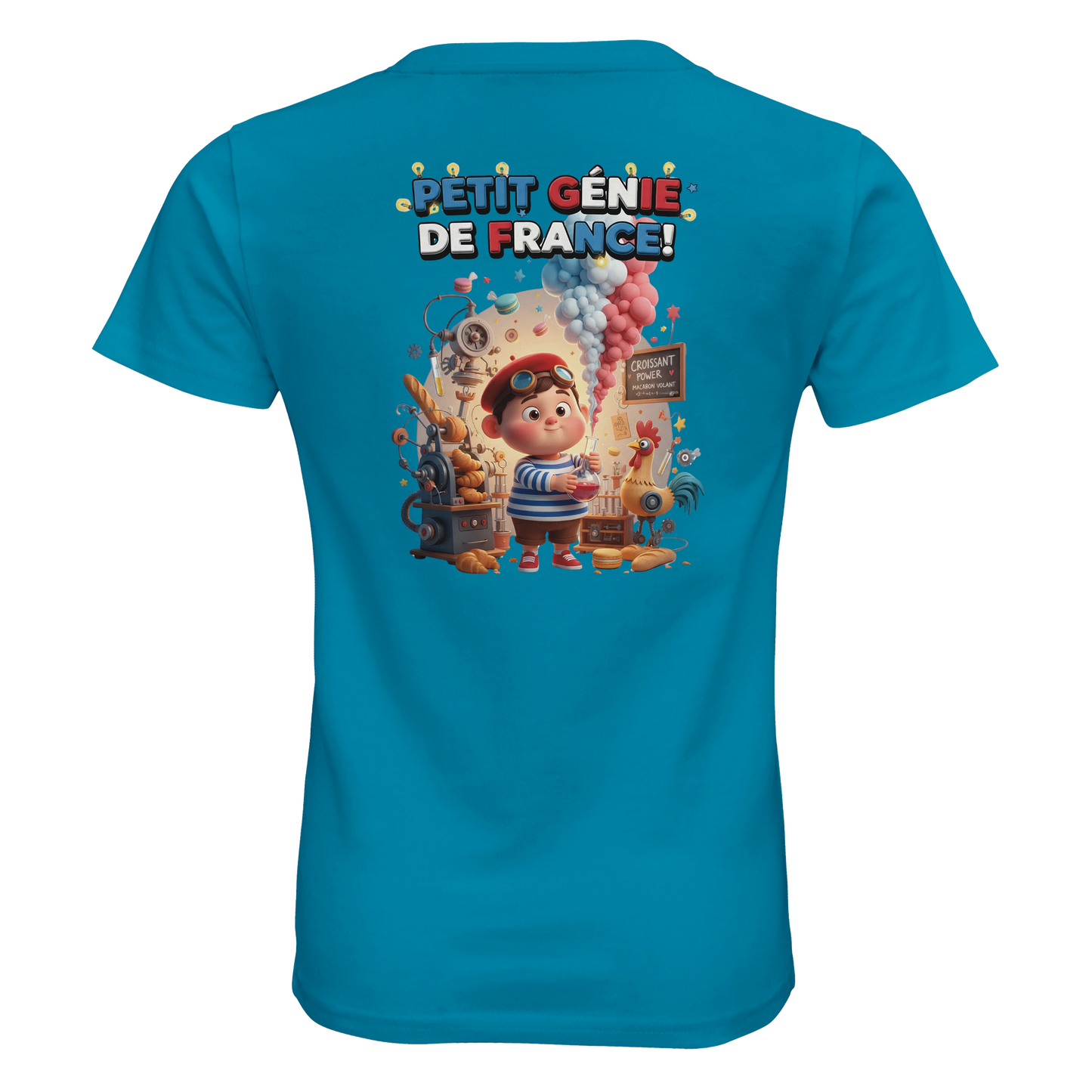 T-shirt Enfant Petit Génie - 100% Coton Bio - Confort et Qualité
