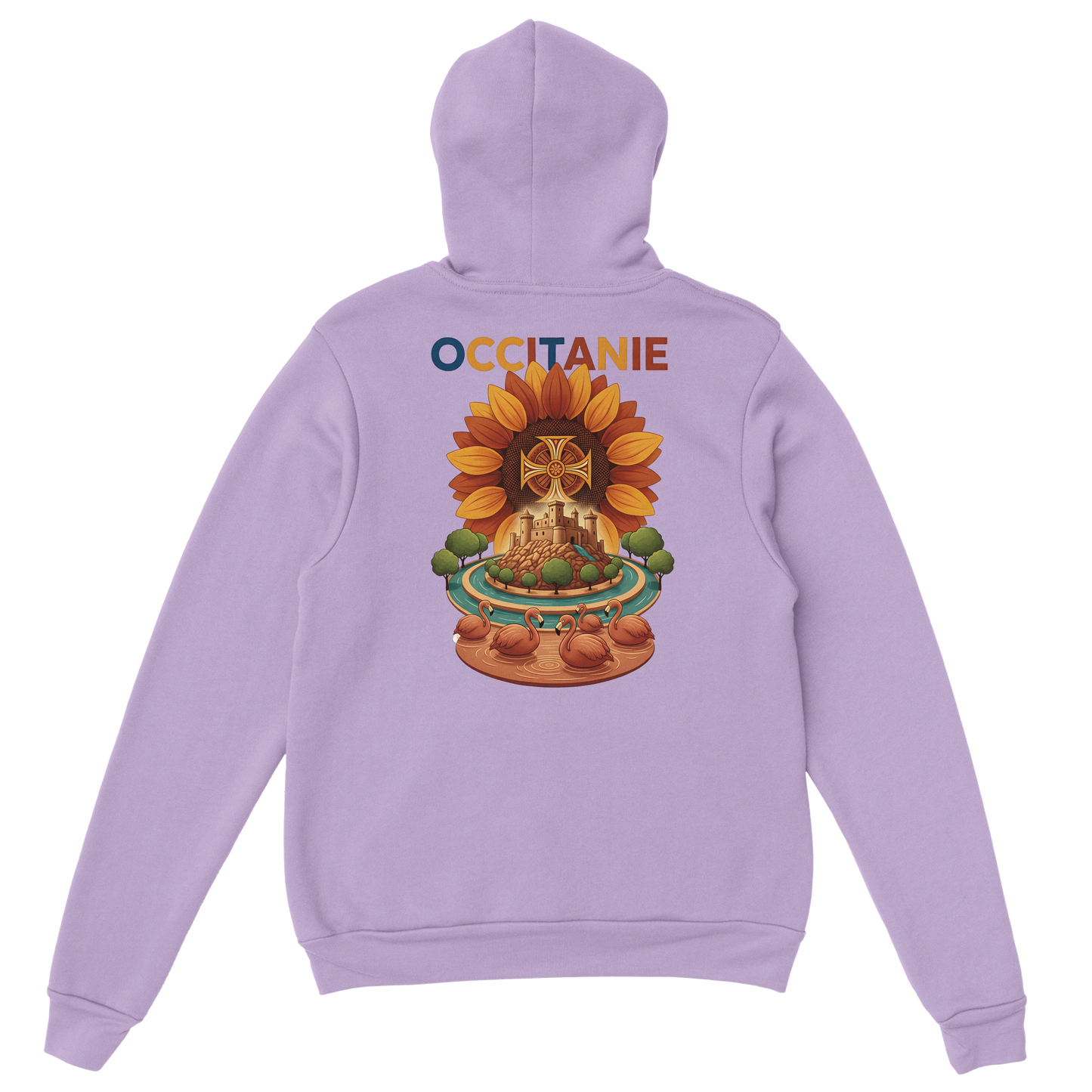Sweat à Capuche Unisexe Occitanie – Hoodie Confortable et Résistant