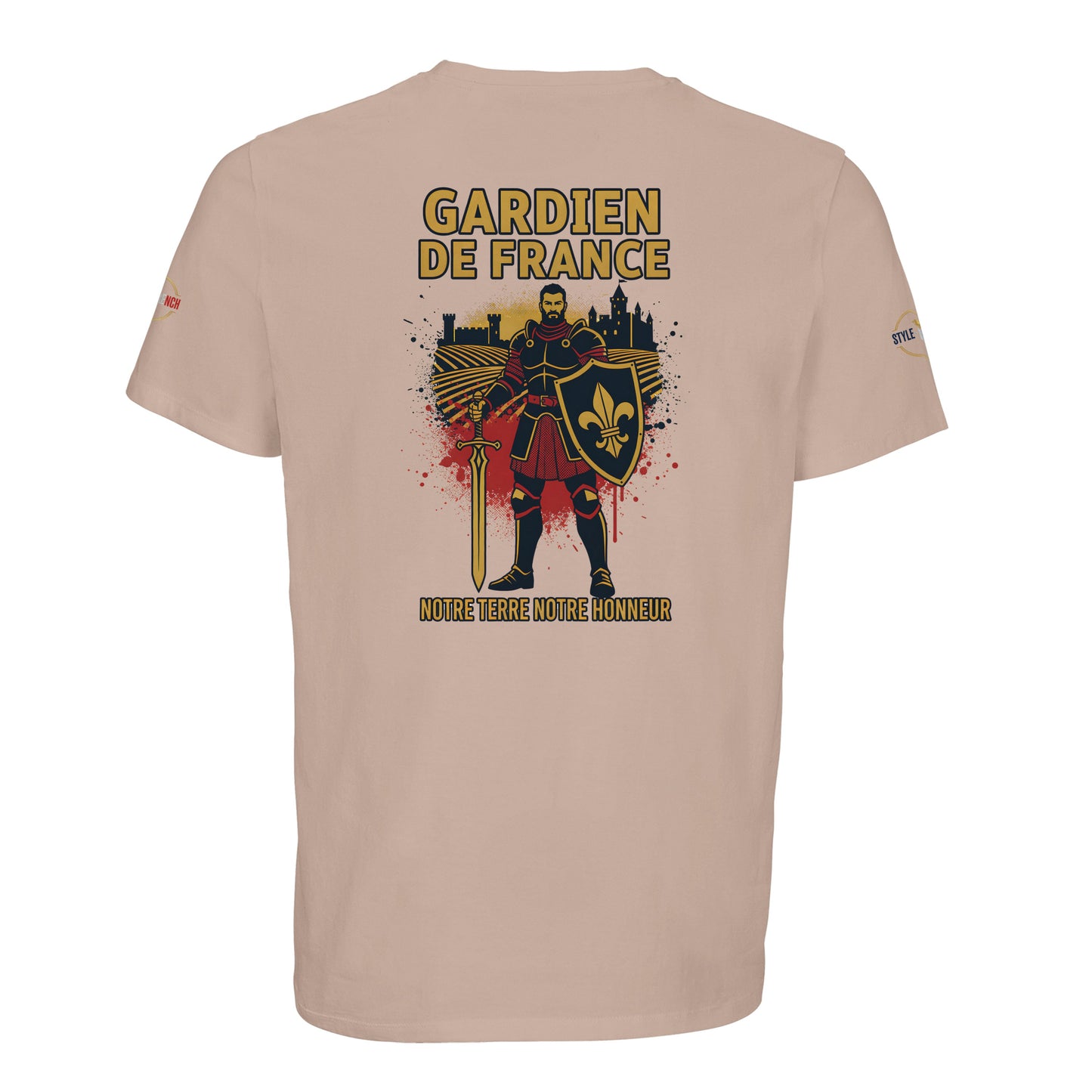T-shirt Gardien de France pour Homme - Coton Bio Premium