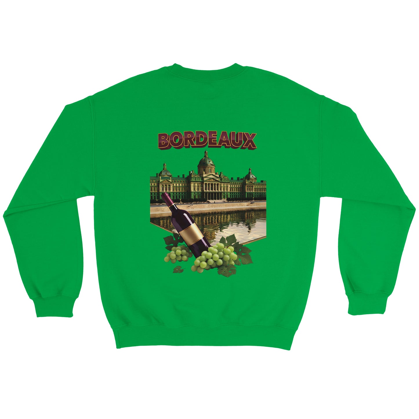Sweat-shirt Unisexe Bordeaux Ville de France – Classique et Confortable