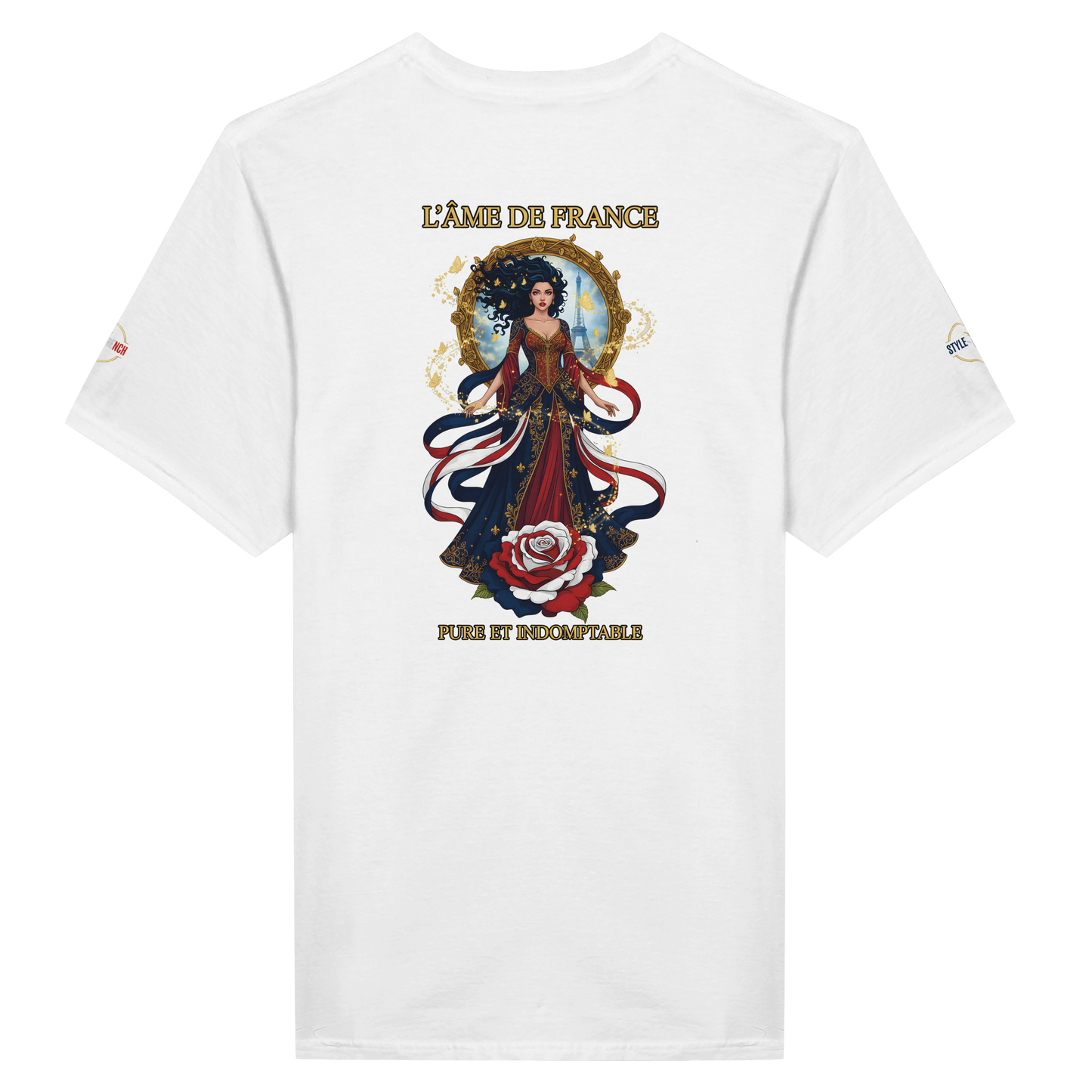 T-shirt  femme L'âme de France – Premium Cotton Tee with Classic French Design