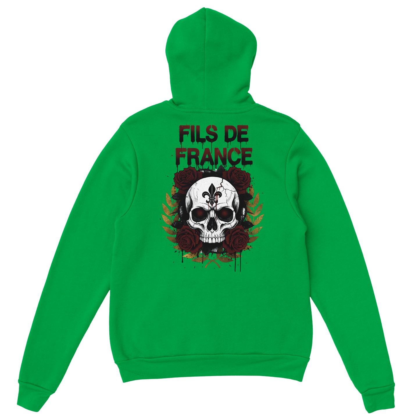 Sweat à capuche homme Fils de France – Hoodie premium en coton mélangé