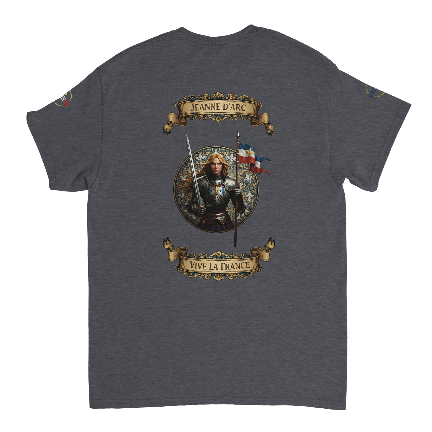 T-shirt Femme Jeanne d'Arc - Symbole Iconique en Coton Premium