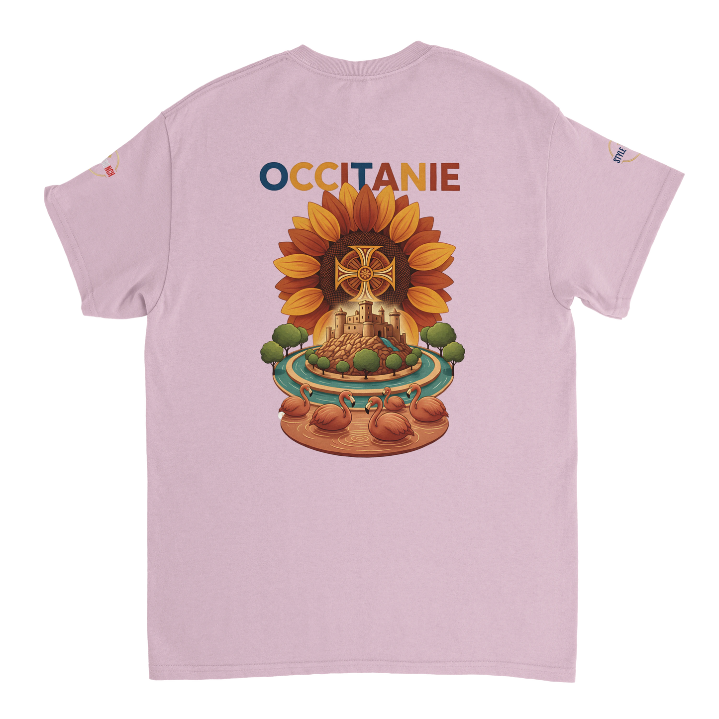 T-shirt Unisexe Occitanie – Coton Épais Premium