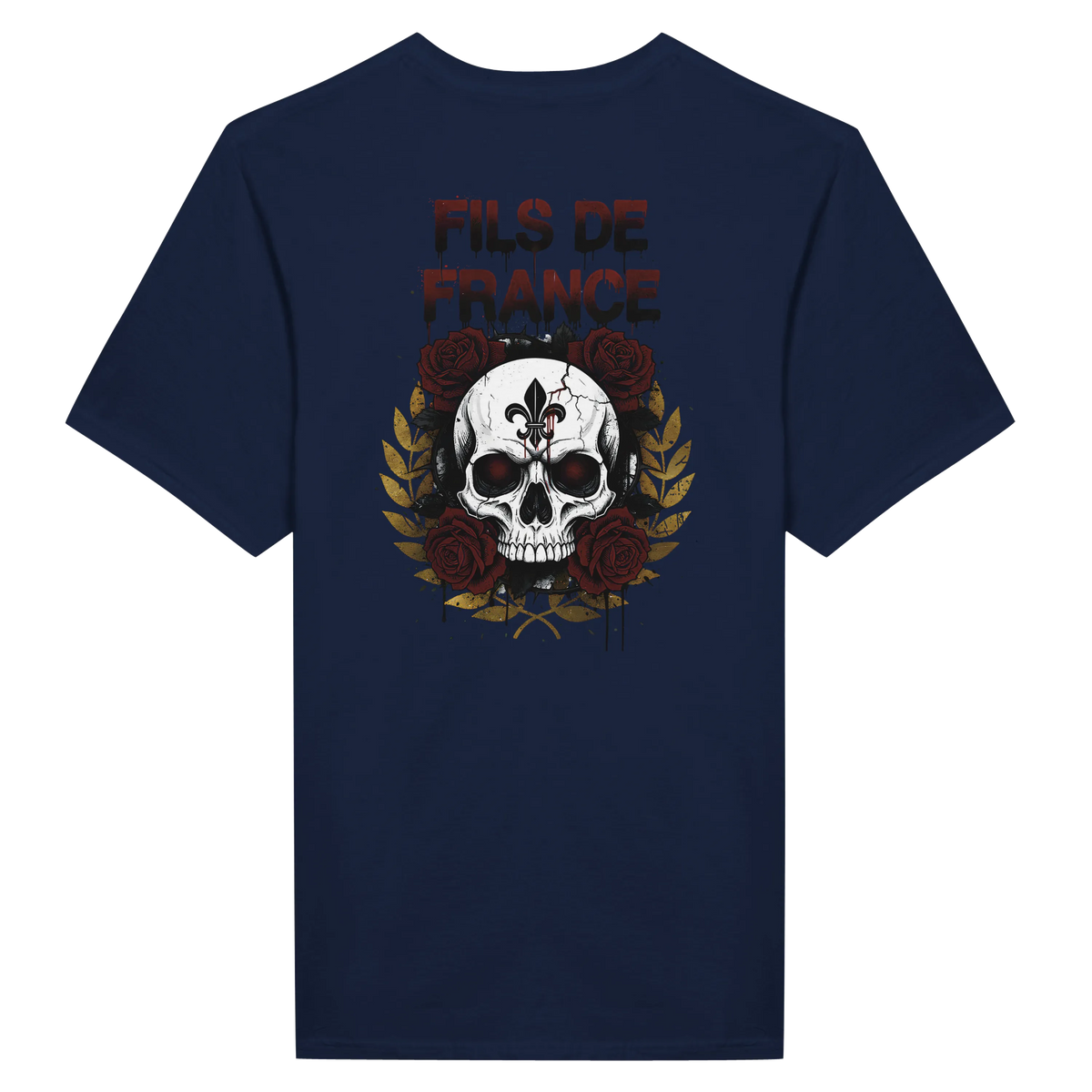 T-Shirt Homme Fils de France - Premium Coton Doux Impression Haute Définition