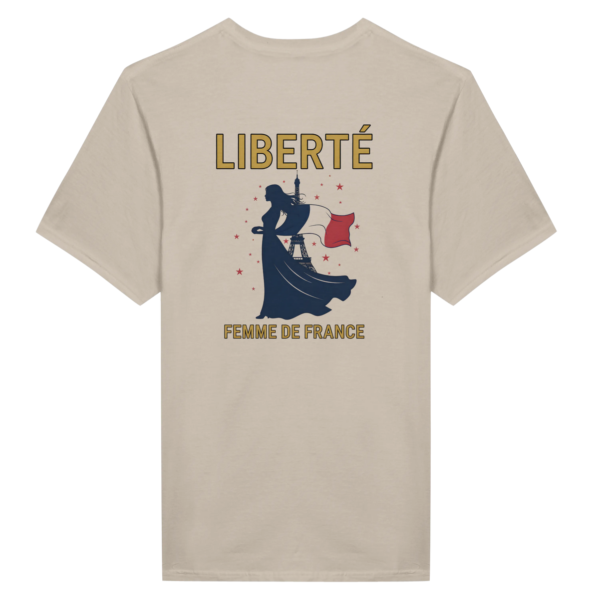 T-shirt Femme Liberté Classique – Col Ras du Cou Gildan 64000