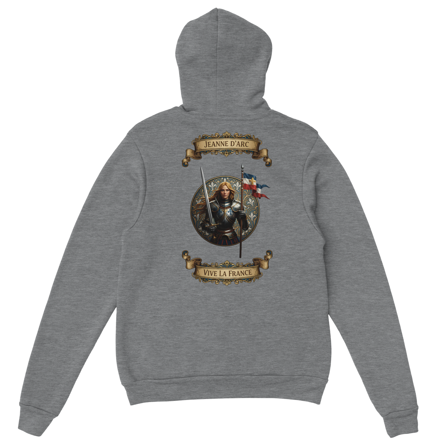 Sweat à Capuche Femme Jeanne d'Arc - Hoodie Confortable et Résistant