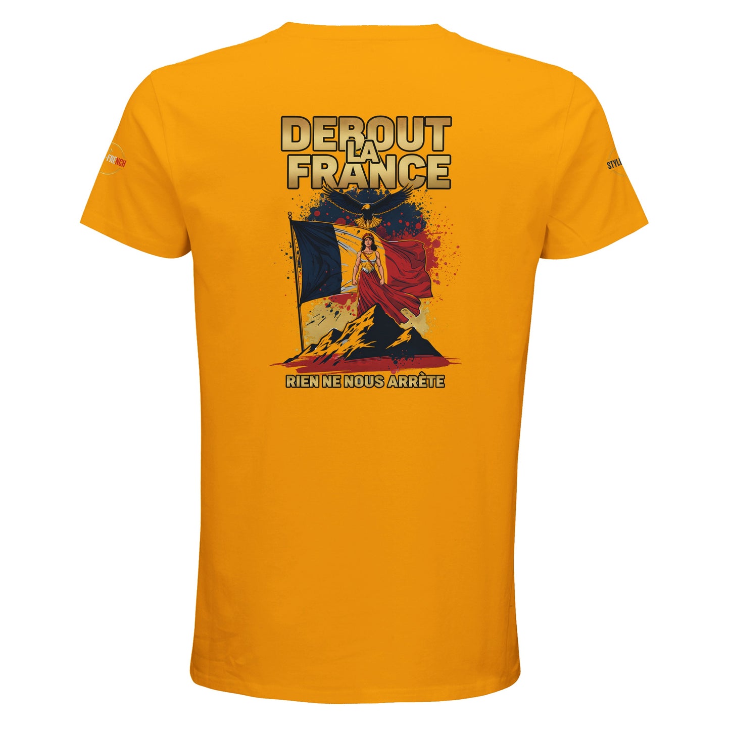 T-shirt Femme Debout la France – 100% Coton Bio