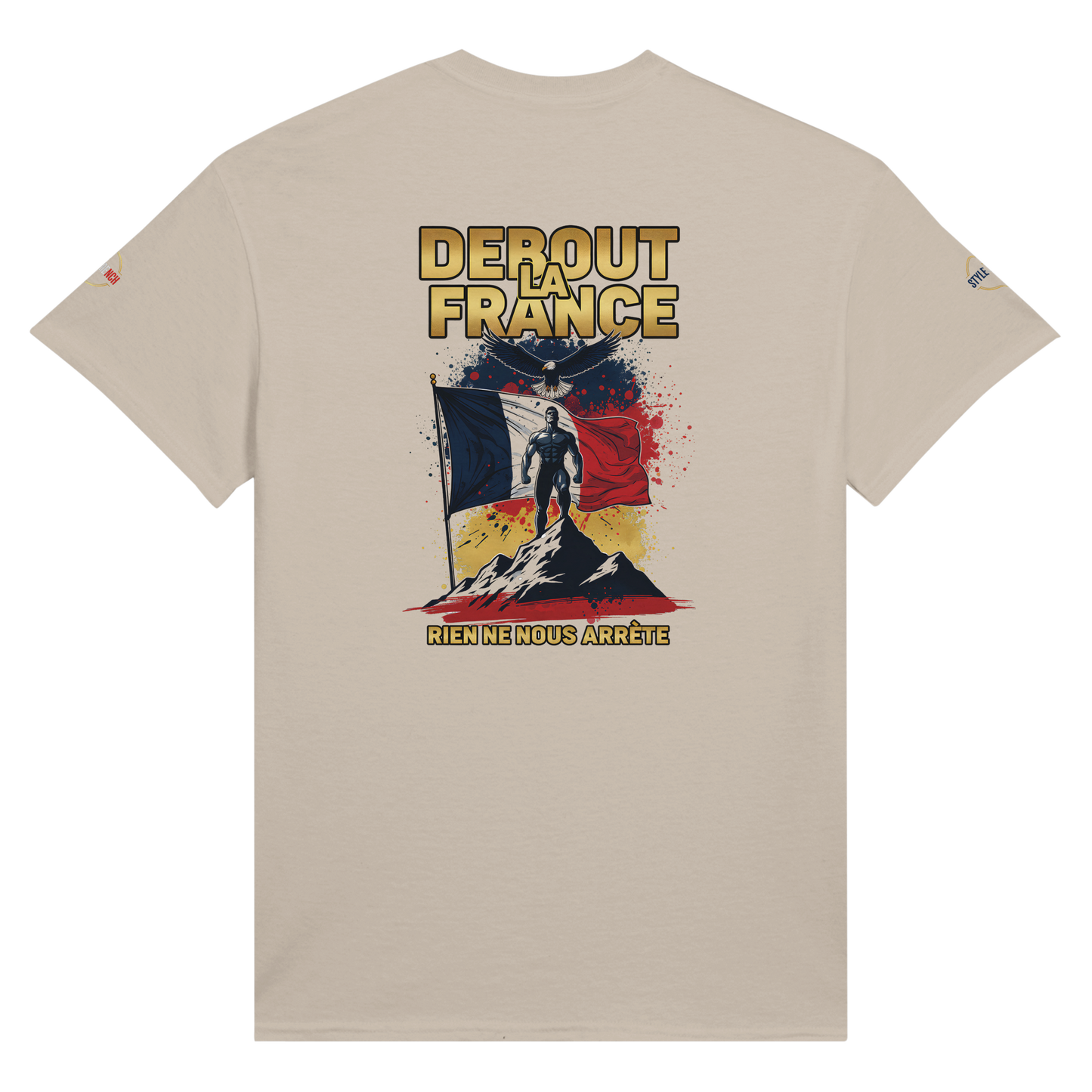 T-shirt Debout la France –  en Coton Premium