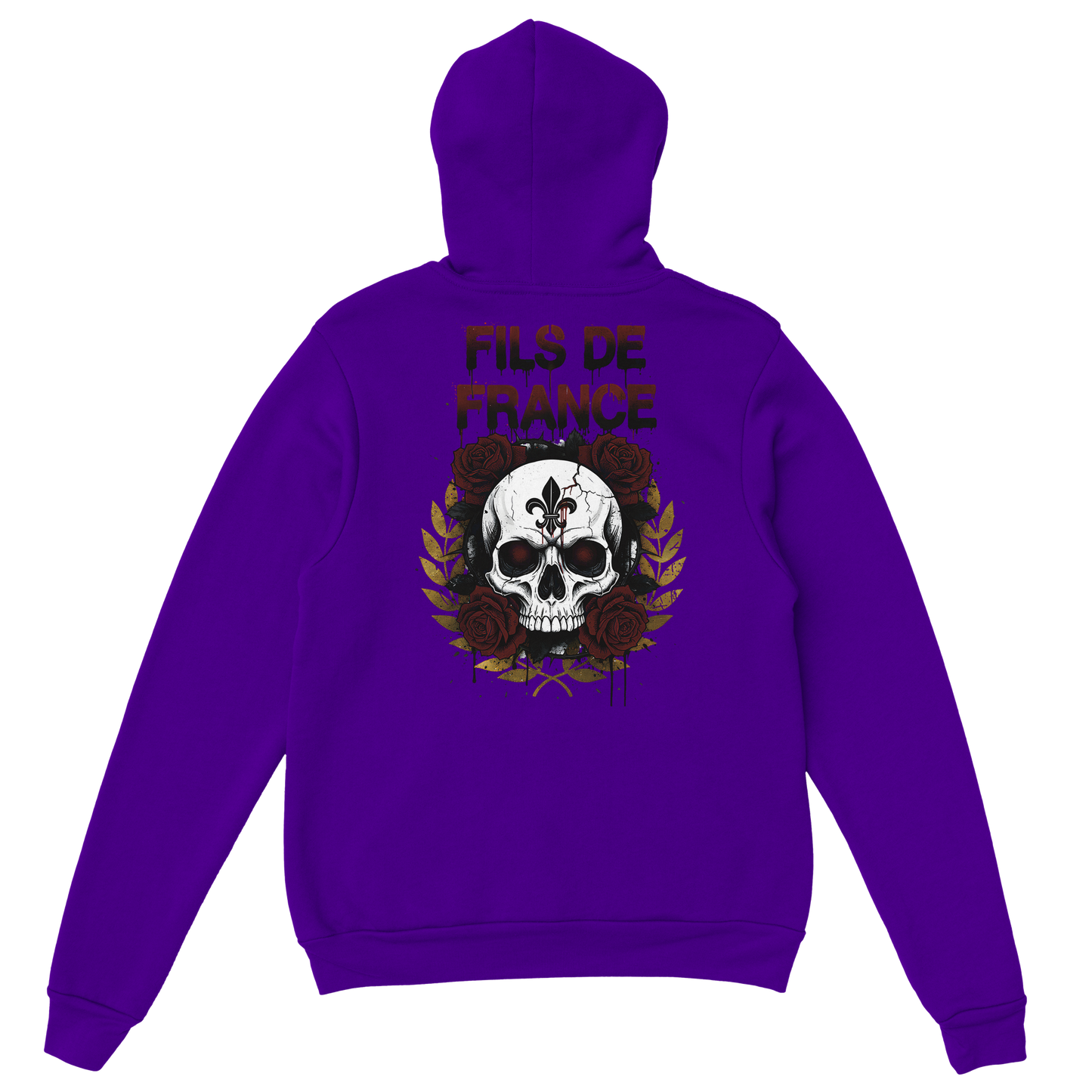 Sweat à capuche homme Fils de France – Hoodie premium en coton mélangé