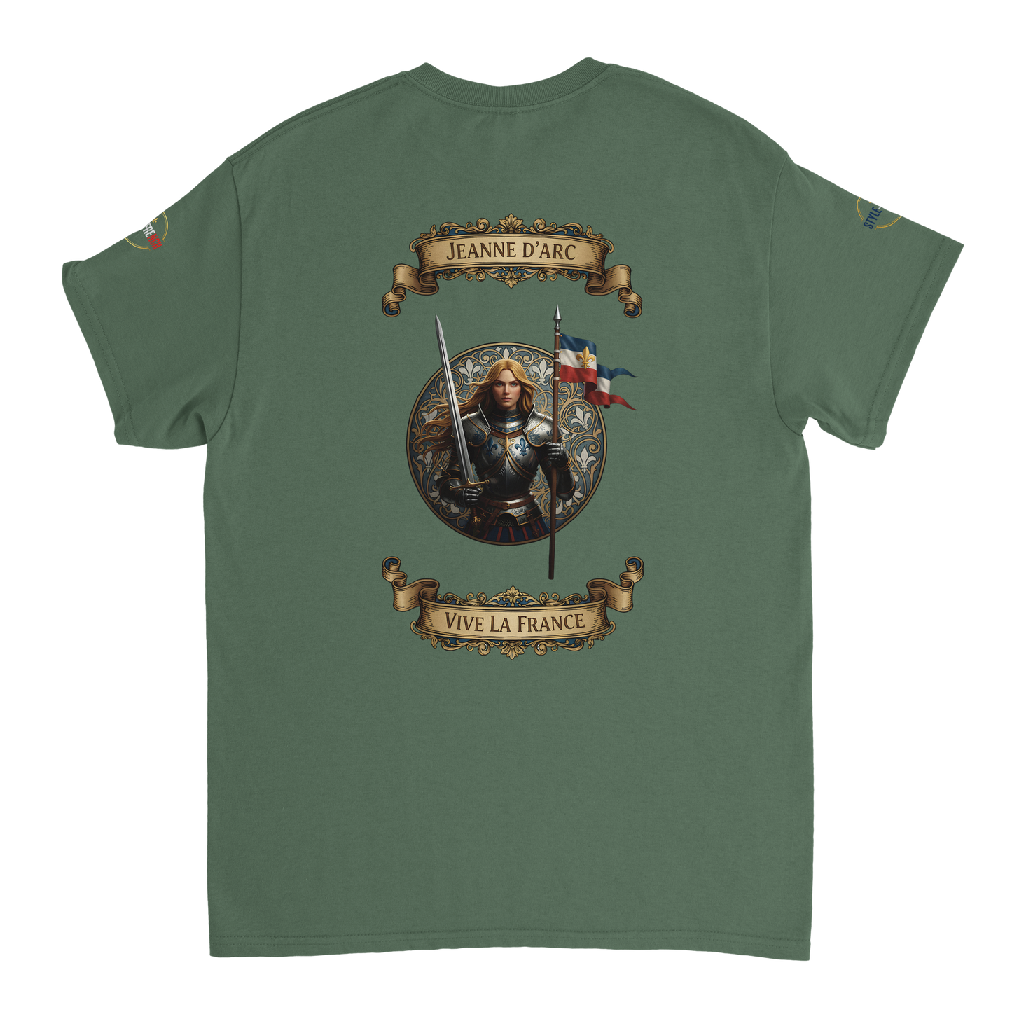 T-shirt Femme Jeanne d'Arc - Symbole Iconique en Coton Premium