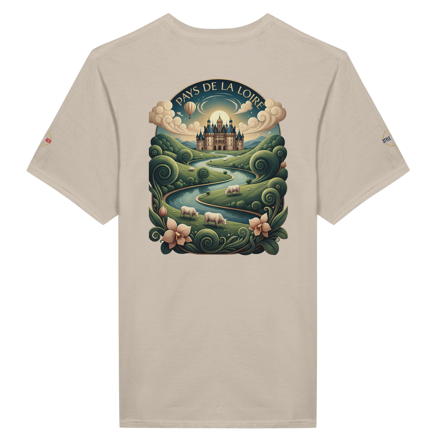 T-shirt Unisexe Pays de la Loire – Design Régional Premium