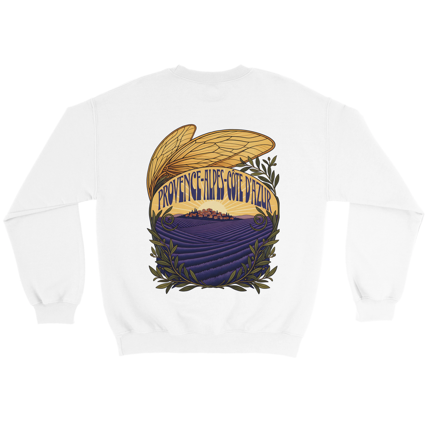Sweat-shirt Unisexe Provence-Alpes-Côte d'Azur – Confort Premium et Design Régional