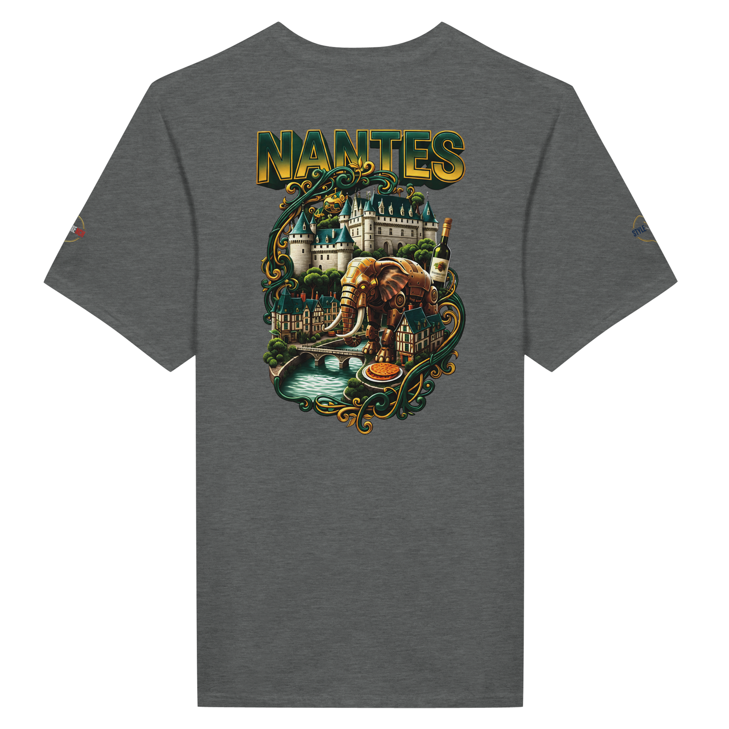 T-Shirt Unisexe Classique Nantes - Confort Premium et Style Urbain