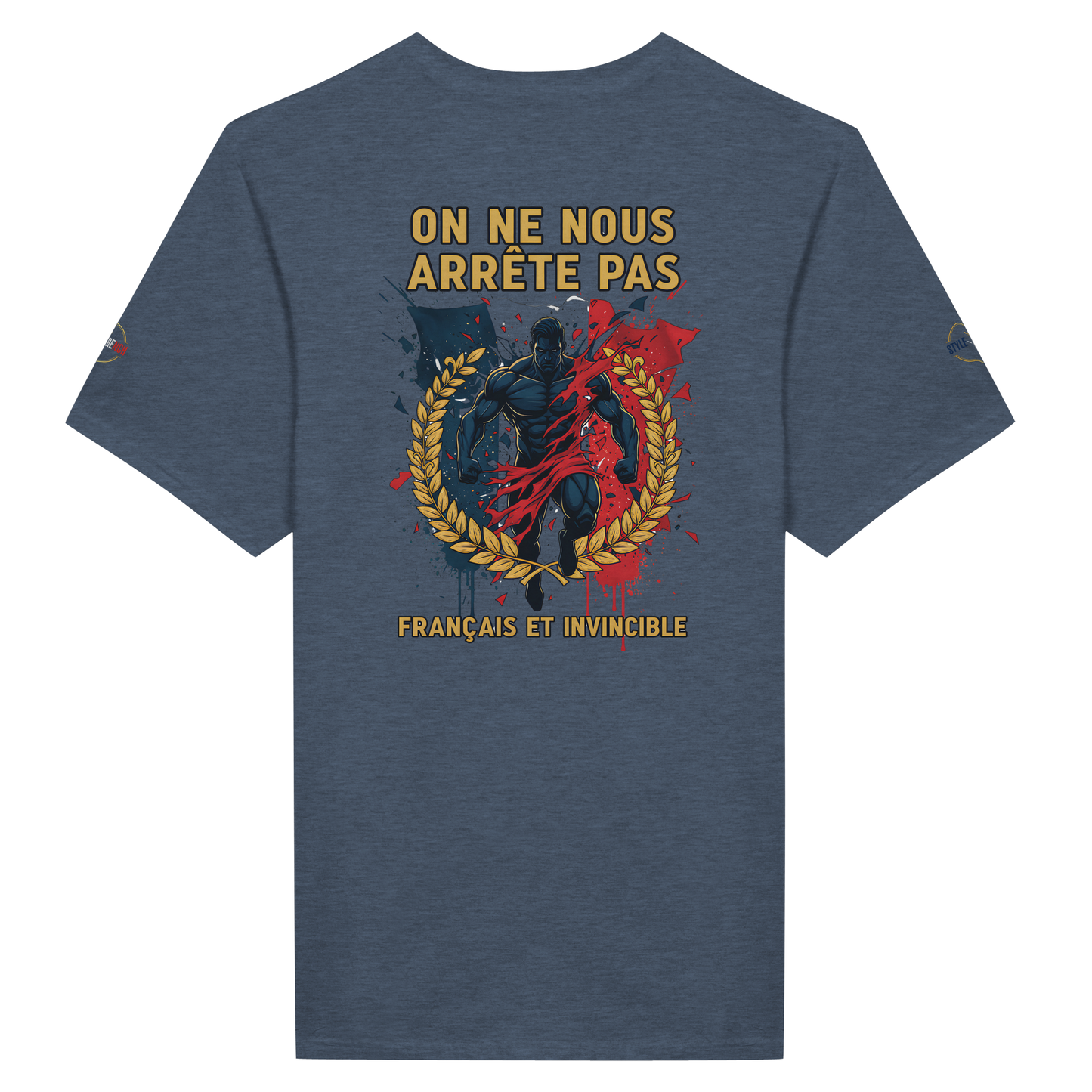 T-shirt Homme 'On  nous arrête pas' – Coton Premium Confort