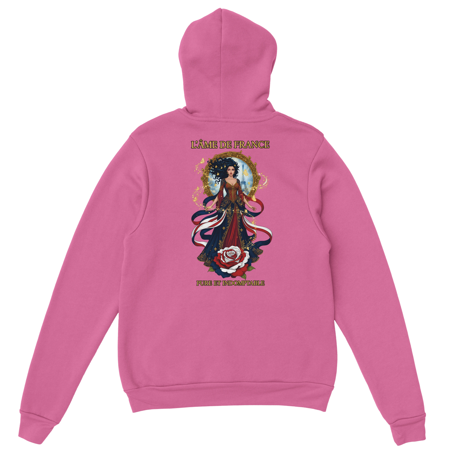 Sweat à capuche femme L'âme de France - Confort premium et style élégant