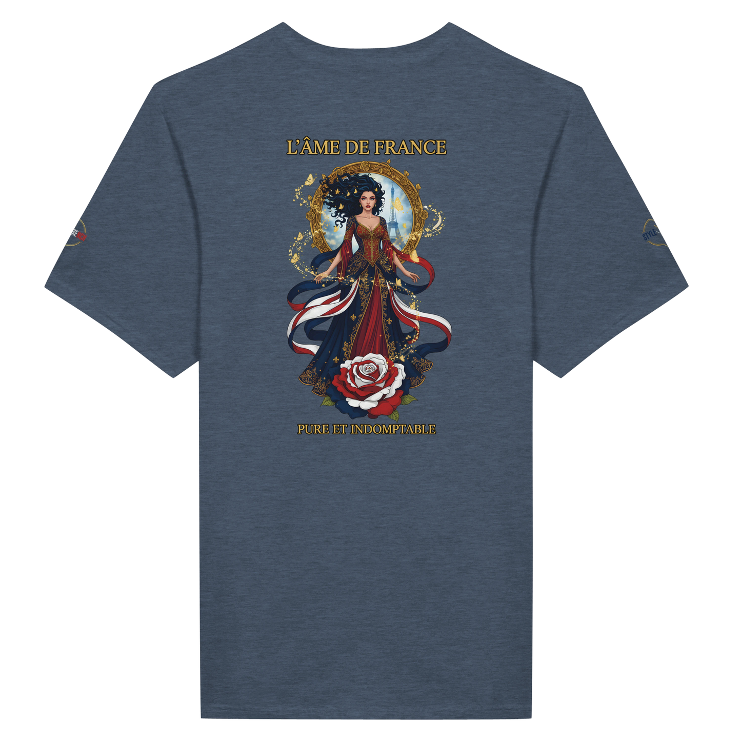 T-shirt  femme L'âme de France – Premium Cotton Tee with Classic French Design