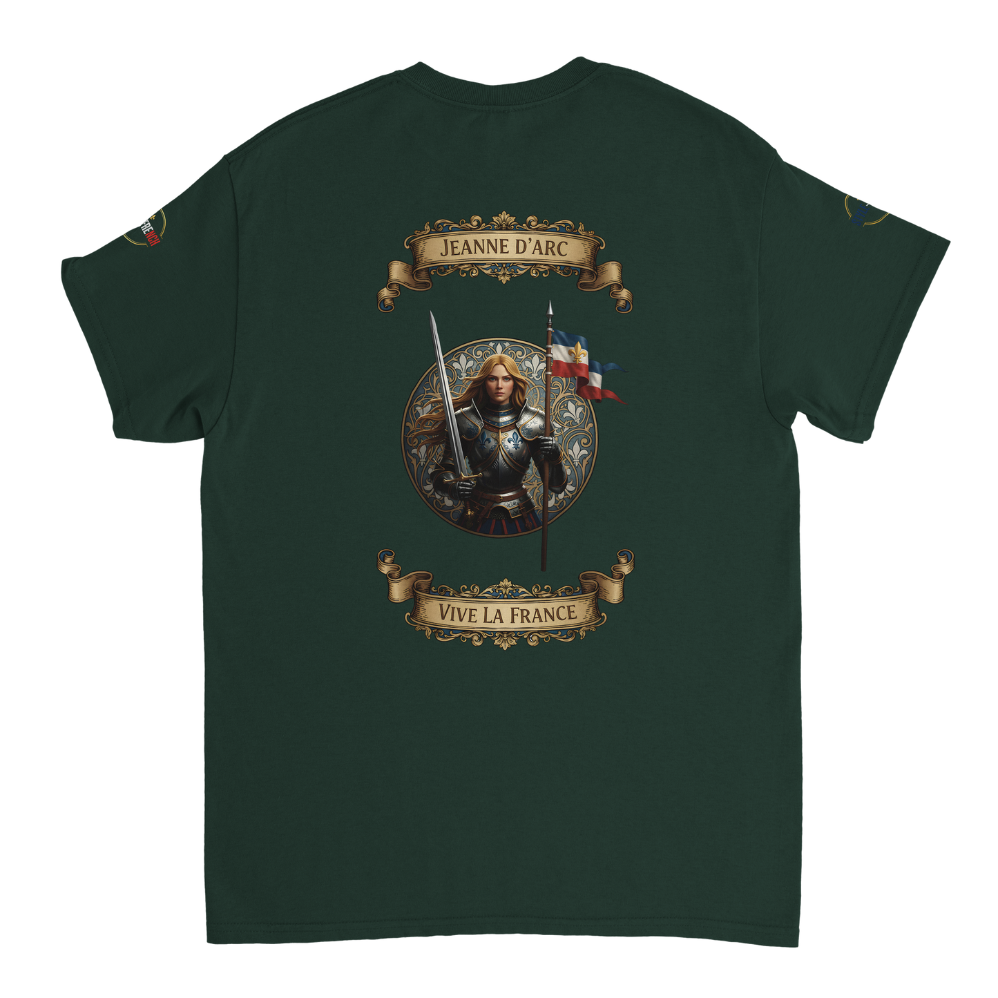 T-shirt Femme Jeanne d'Arc - Symbole Iconique en Coton Premium
