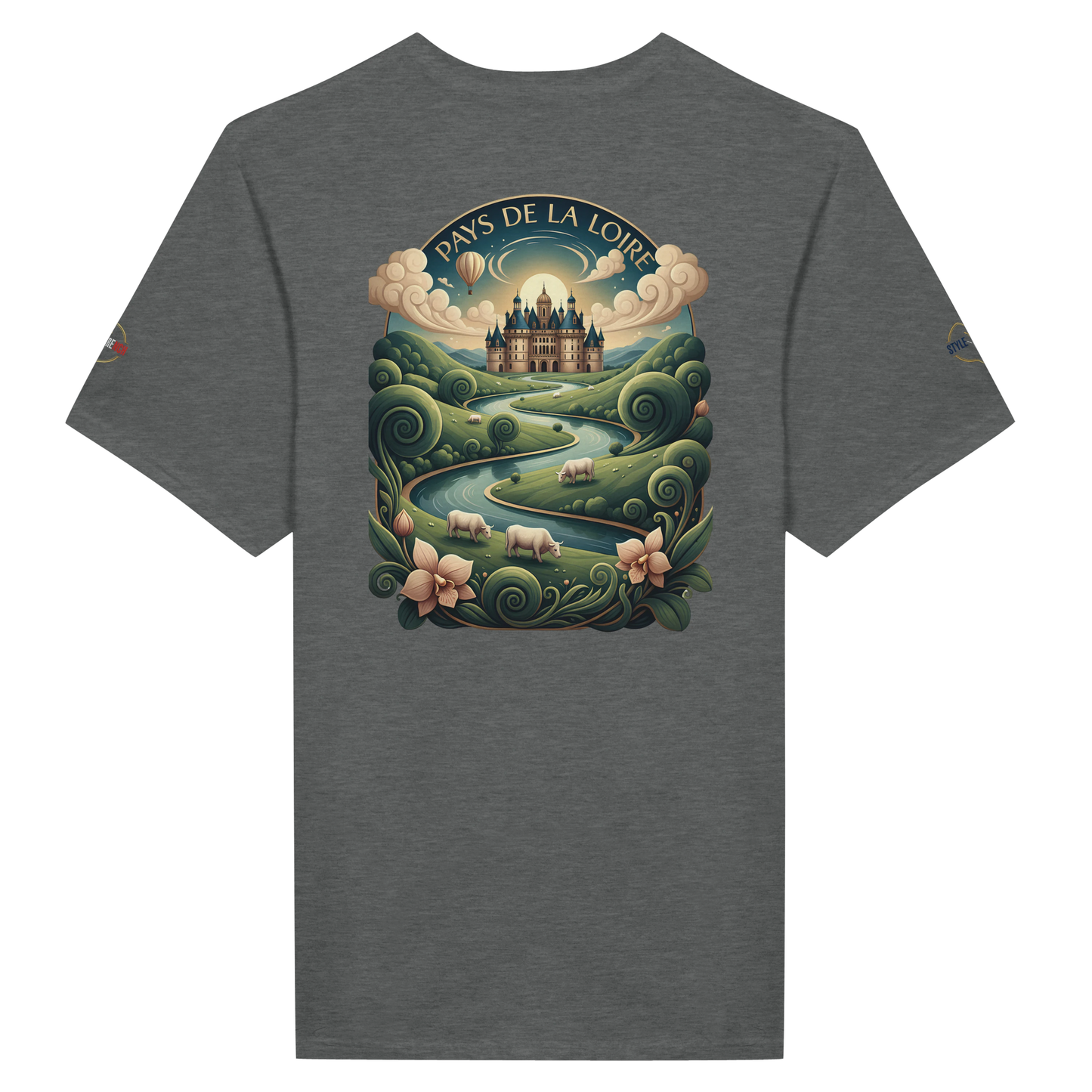 T-shirt Unisexe Pays de la Loire – Design Régional Premium