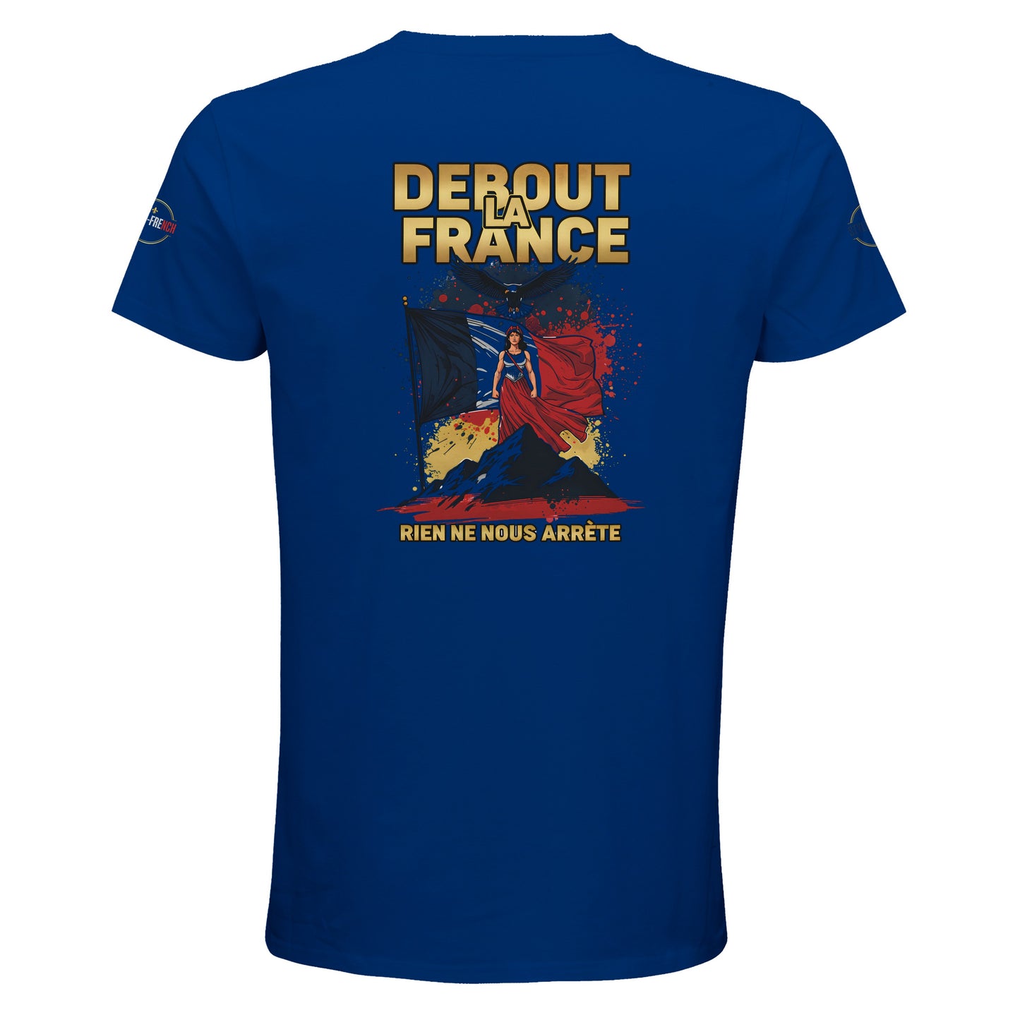 T-shirt Femme Debout la France – 100% Coton Bio