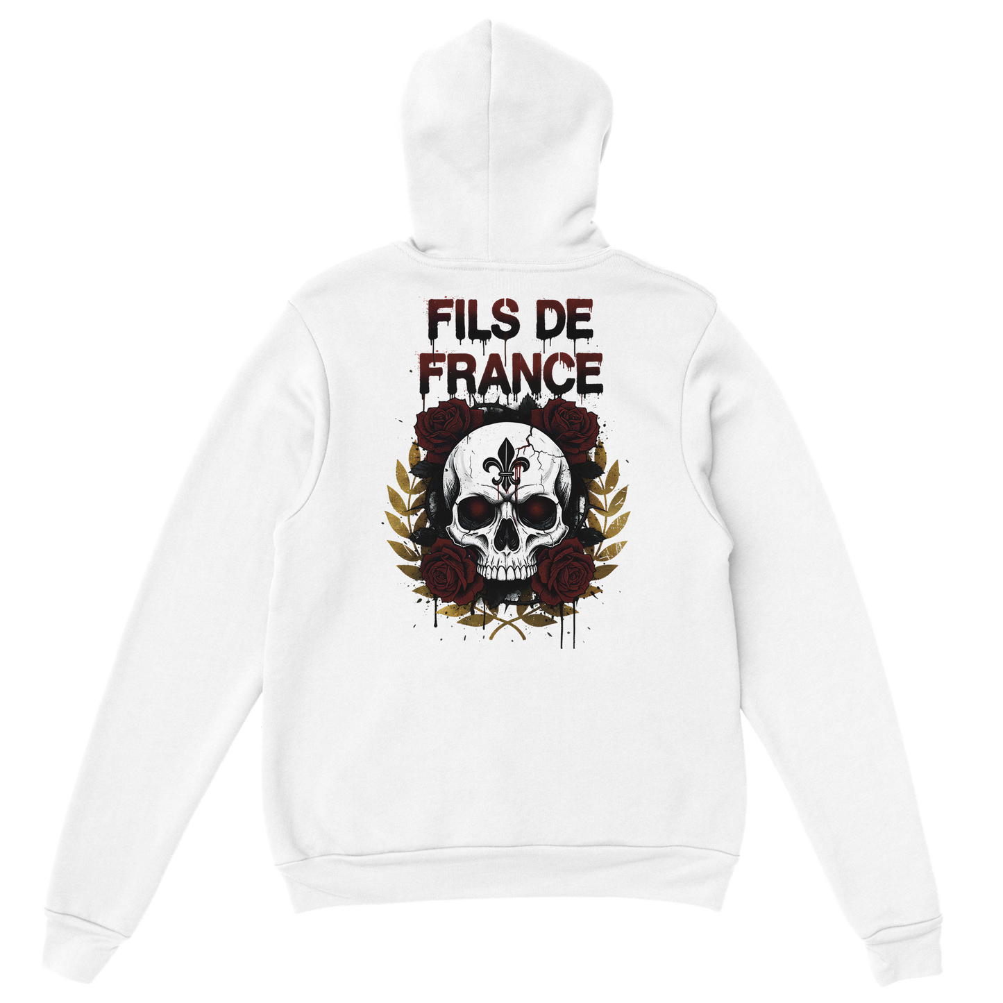 Sweat à capuche homme Fils de France – Hoodie premium en coton mélangé