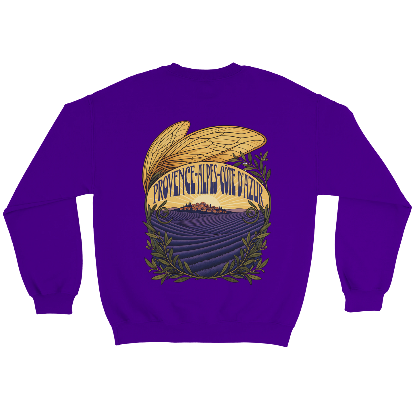 Sweat-shirt Unisexe Provence-Alpes-Côte d'Azur – Confort Premium et Design Régional